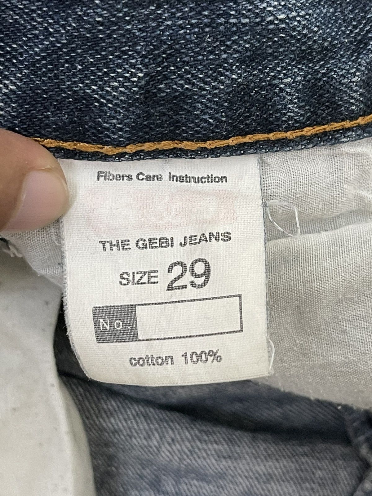 Japanese Brand Flare Jeans G&J Distress Low Rise Boot Cut 8🟦6 Size US 29 - 19 Thumbnail