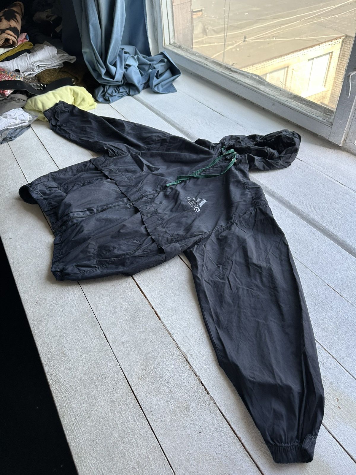 Adidas 🚨 VNTG ADIDAS EQUIPMENT JACKET WINTBREAKER LIGHT JACKET Size US L / EU 52-54 / 3 - 8 Thumbnail