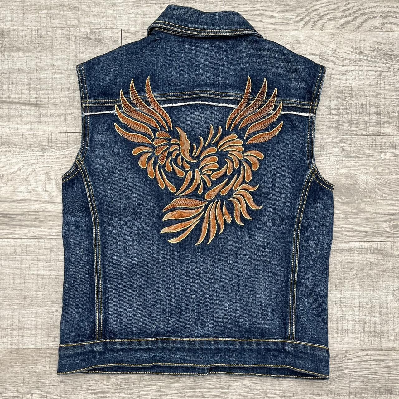 Fiorucci × Vintage Fiorucci Denim Sleeveless Denim Vest Size S / US 4 / IT 40 - 1 Thumbnail