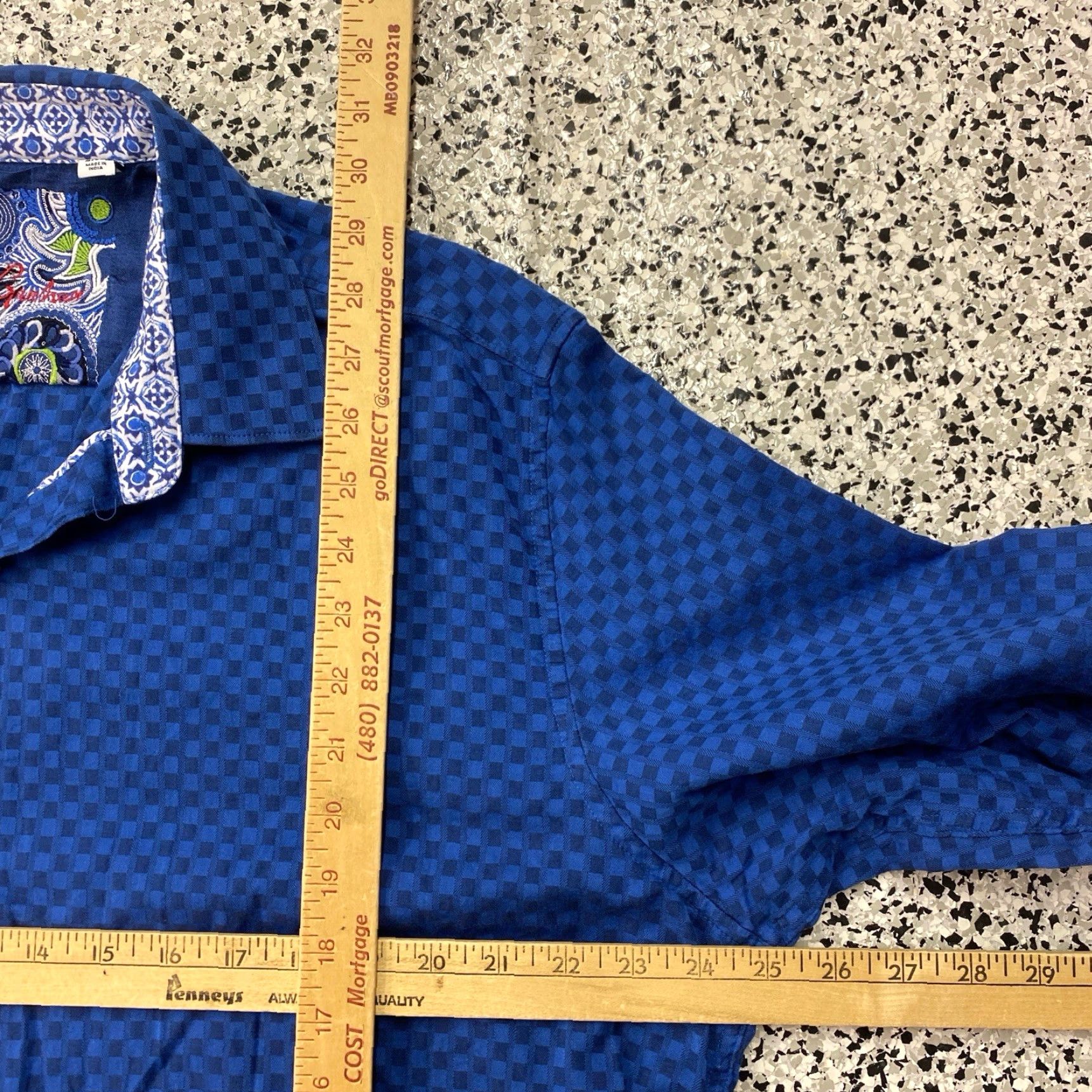 Robert Graham Robert Graham Men’s 2XL Long Sleeve Button Up Shirt Size US XXL / EU 58 / 5 - 3 Thumbnail