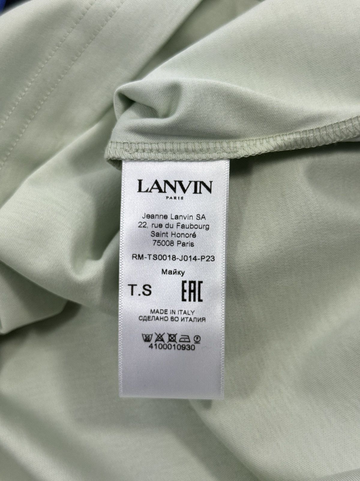 Lanvin MAGIELA OVERSIZED T-SHIRT Size US S / EU 44-46 / 1 - 5 Thumbnail