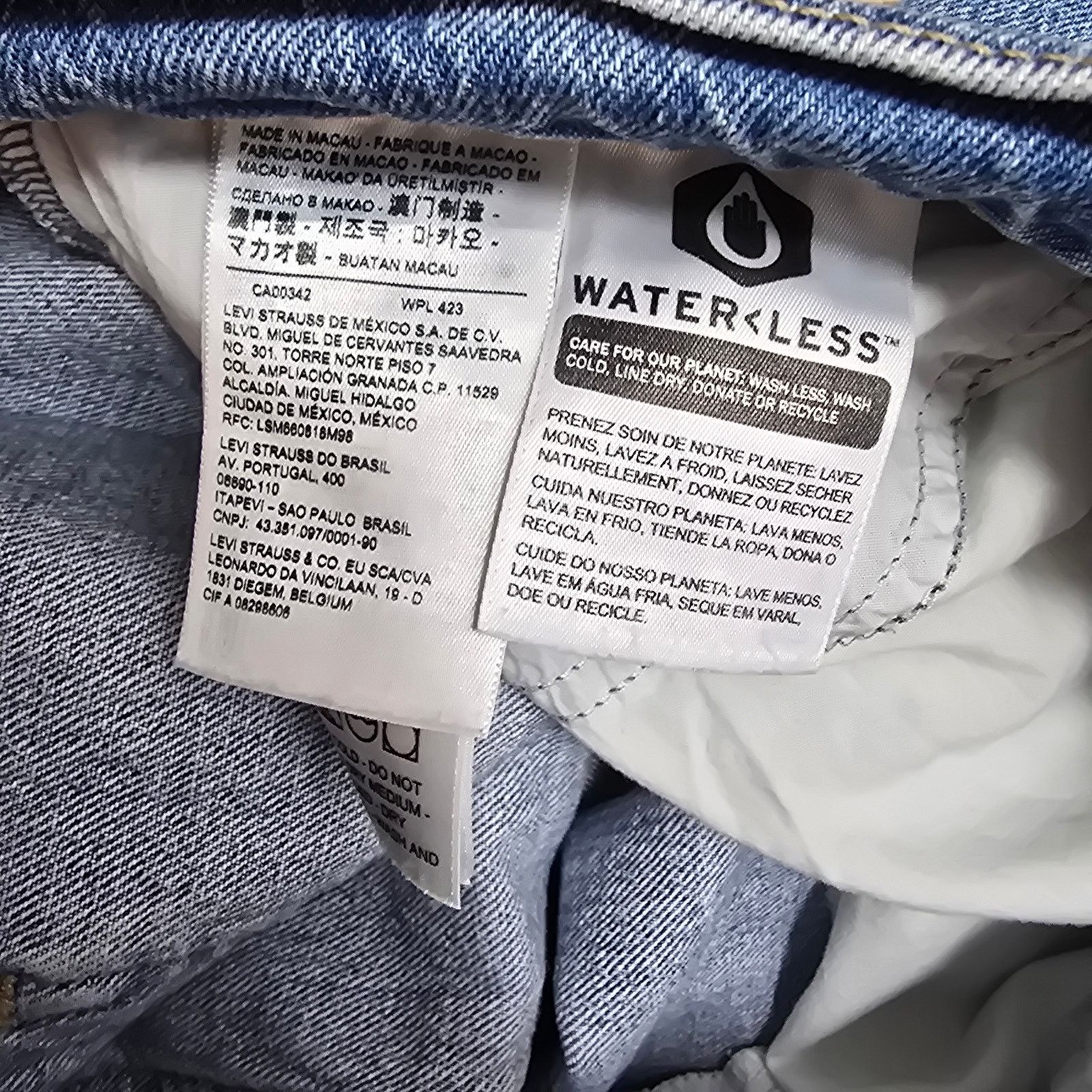 Levi's Levi's Premium 70's High Slim Straight Blue Denim Jeans 29 Size US 29 - 5 Thumbnail
