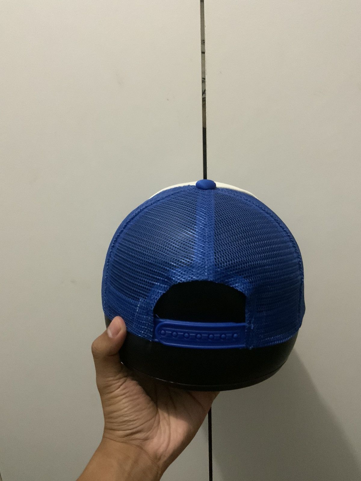 Japanese Brand Hayato Blue Japan Trucker Hat Size ONE SIZE - 3 Thumbnail