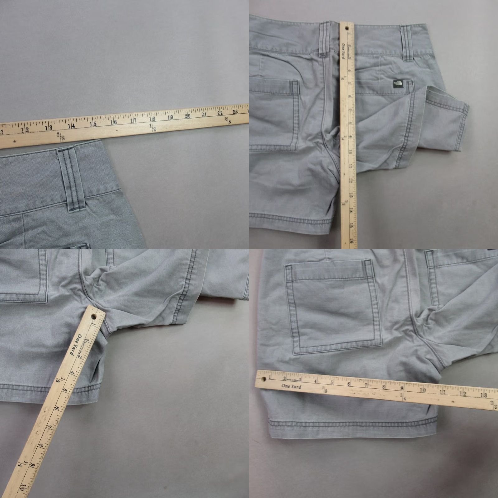 The North Face The North Face Shorts Womens 8 Gray Casual Chino Pockets Lightweight Size 30" / US 8 / IT 44 - 8 Thumbnail