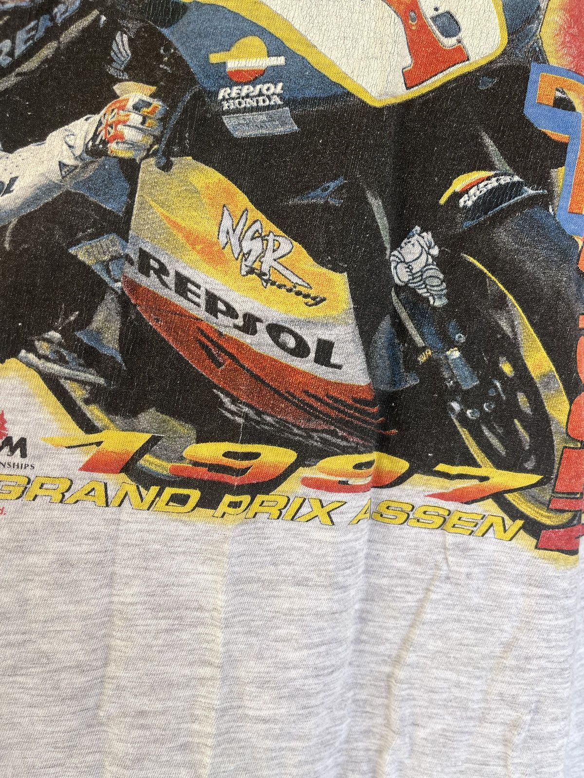 Vintage 1997 Moto TT Grand Prix Dutch World Championship Vintage tee Size US XL / EU 56 / 4 - 10 Thumbnail