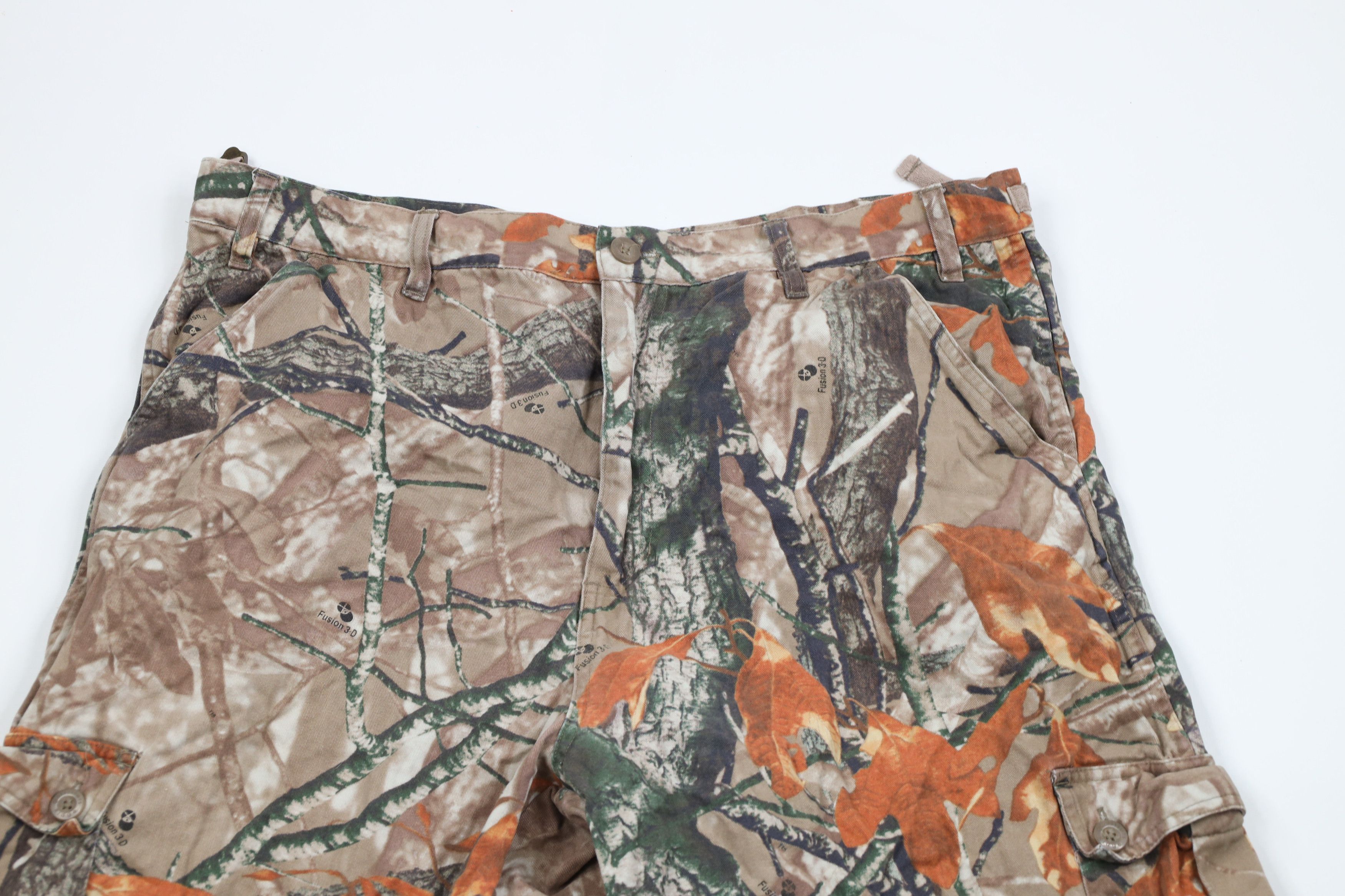 Vintage Vintage 90s Streetwear Camouflage Wide Leg Cargo Pants Size US 38 / EU 54 - 2 Thumbnail