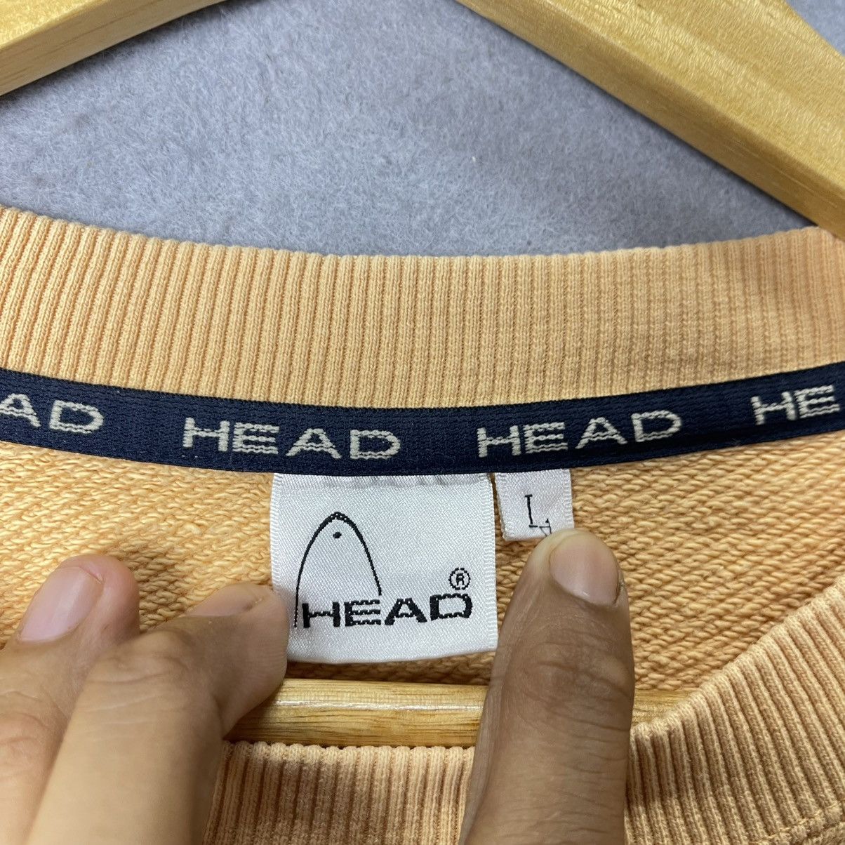 Vintage Vintage 90s HEAD “Radical” Sweatshirt Made in Japan Size US L / EU 52-54 / 3 - 8 Thumbnail