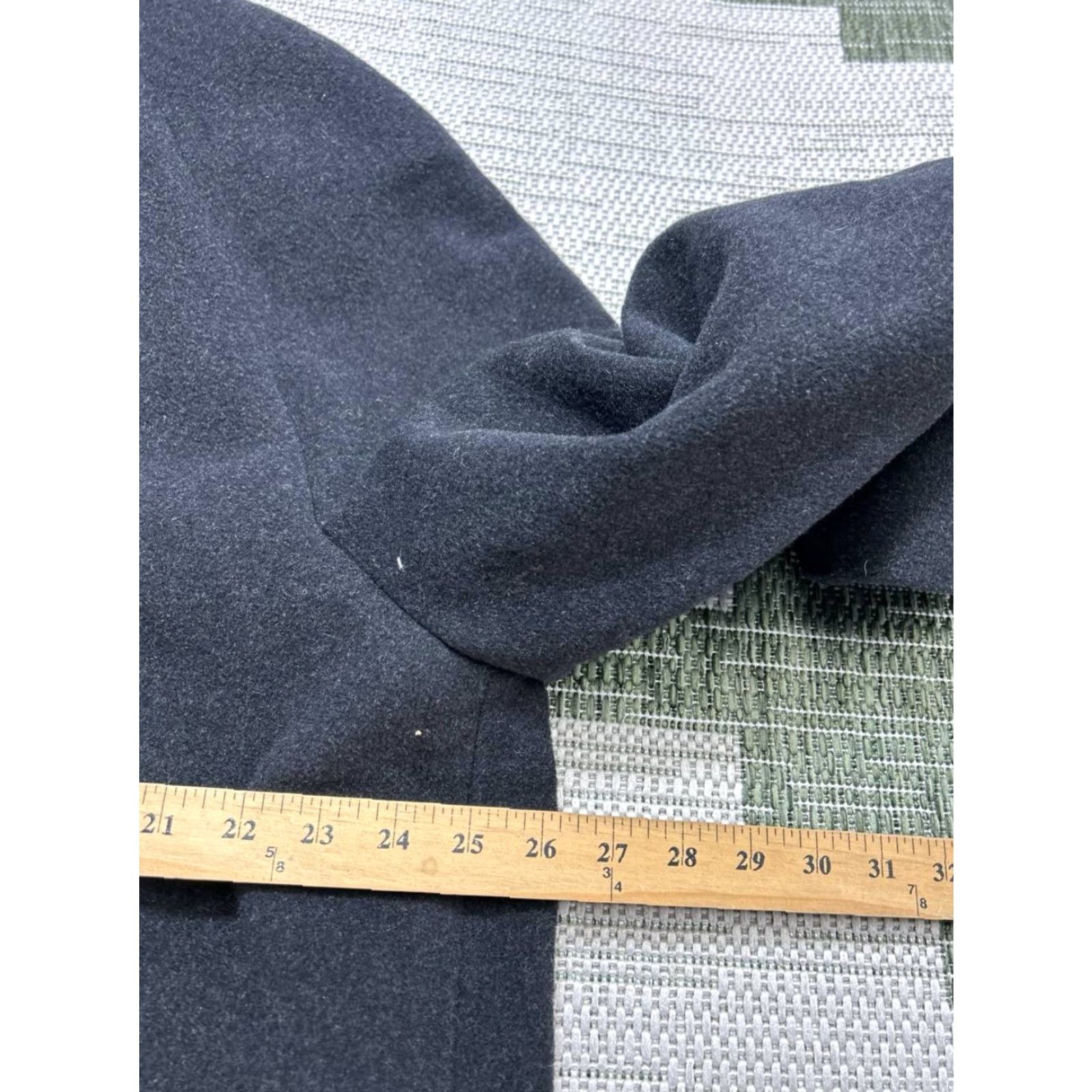 Ralph Lauren Ralph Lauren Coat Mens XL Black Wool Blend Tweed Overcoat Wool Lining Button Vintage: No Size US XL / EU 56 / 4 - 5 Thumbnail