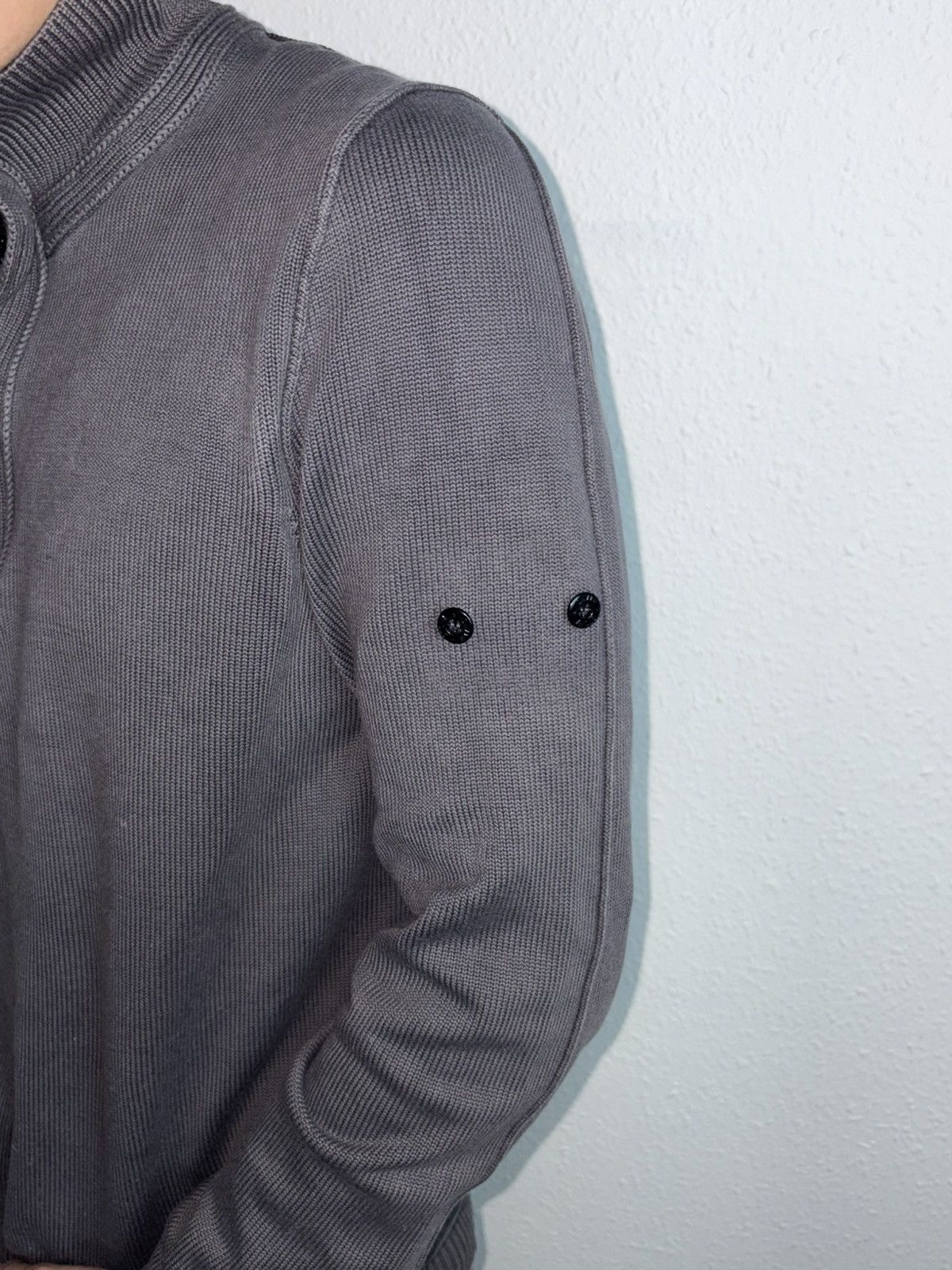 Stone Island 00s Vintage Stone Island Vintage Knitted Sweater 1/3 Zip Size US L / EU 52-54 / 3 - 11 Thumbnail