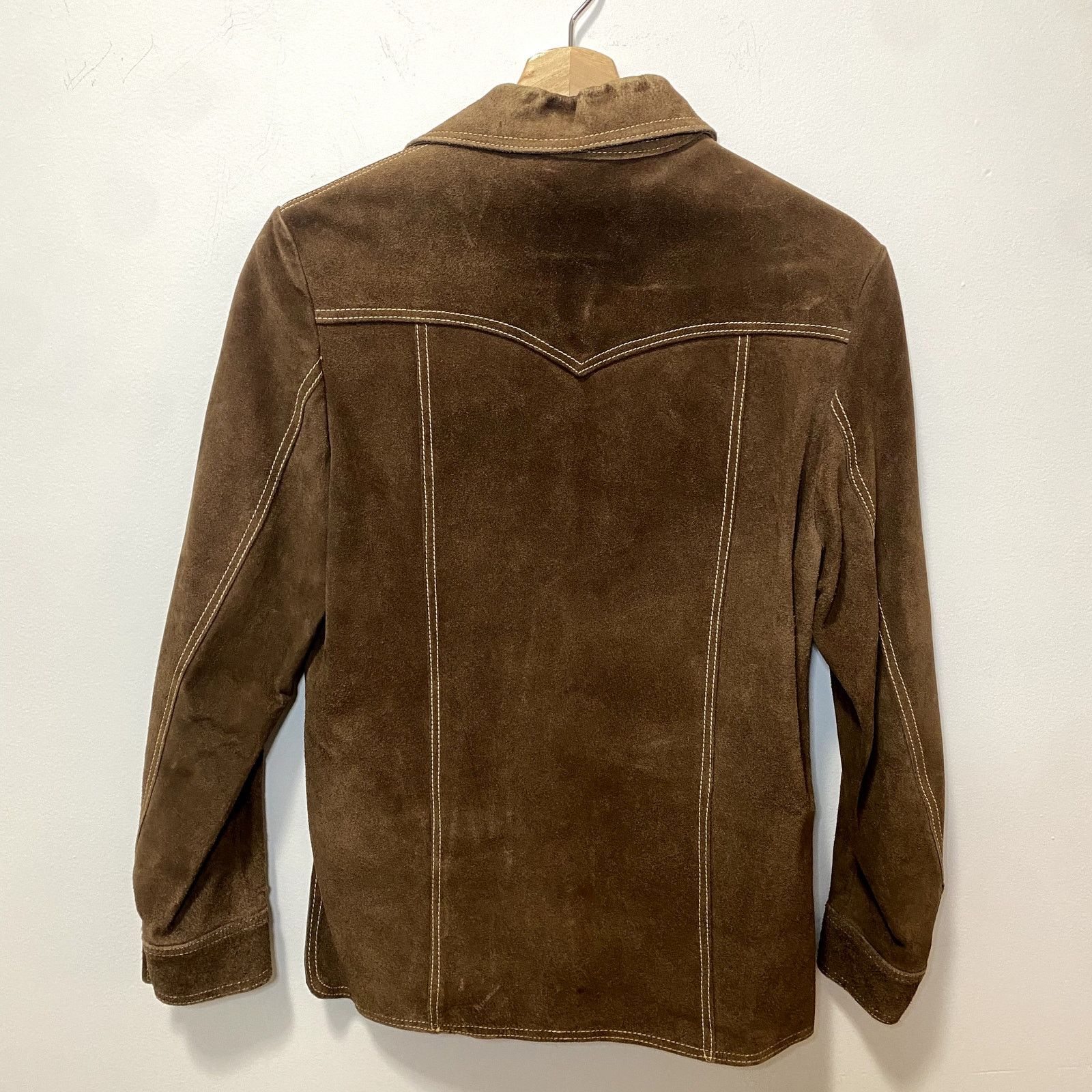 Vintage Vintage Lomeli Of California Western Cowboy Suede Jacket Size XS / US 0-2 / IT 36-38 - 2 Thumbnail