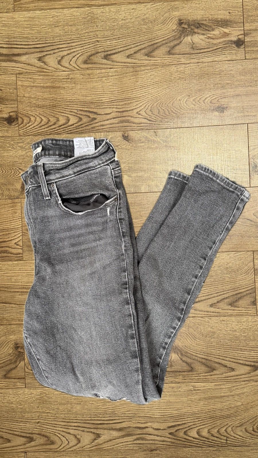 Levi's Levi’s Grey Ripped Jeans 👖 Size 25" / US 0 / IT 36 - 3 Thumbnail