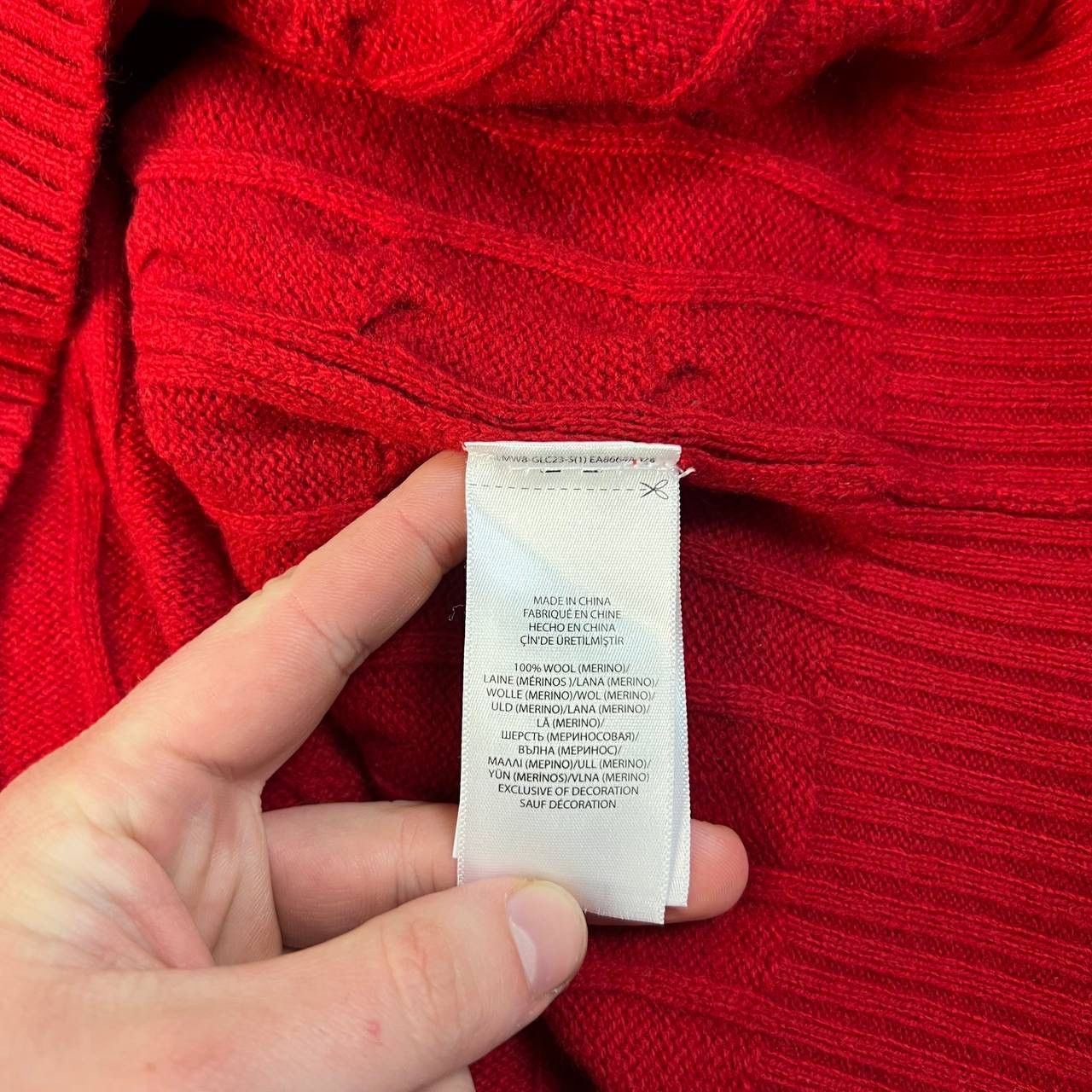 Polo Ralph Lauren Polo Ralph Lauren Luxury Cable Knit Sweater Size US XL / EU 56 / 4 - 6 Thumbnail