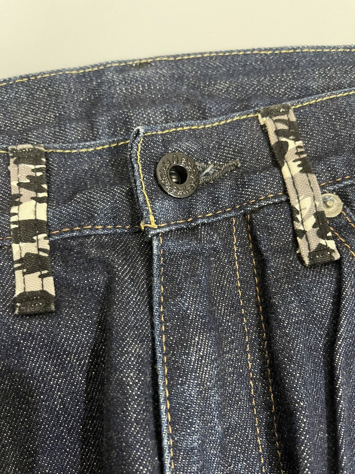 Bape Bape Nigo Nape Embroidered Jorts Bapesta denim Size US 31 - 3 Thumbnail