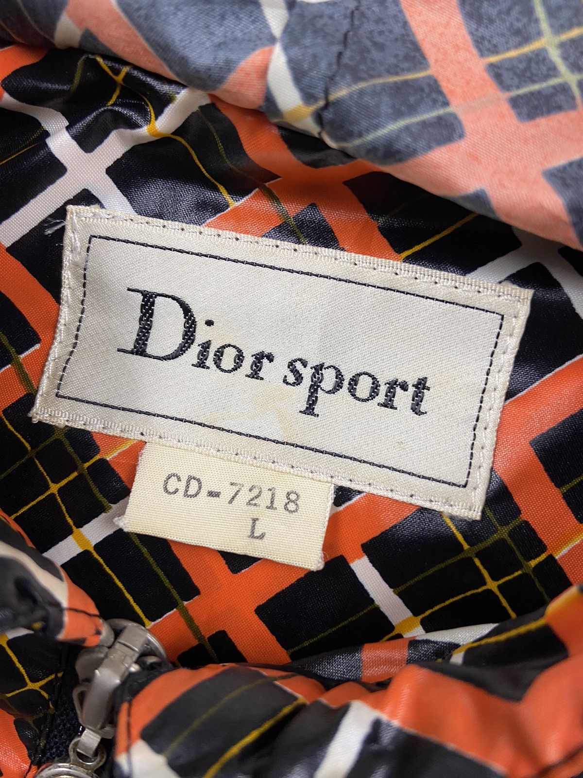 Christian Dior Monsieur × Dior Vintage 80’s Dior Sport Mixed Print Nylon Jacket Size S / US 4 / IT 40 - 9 Thumbnail