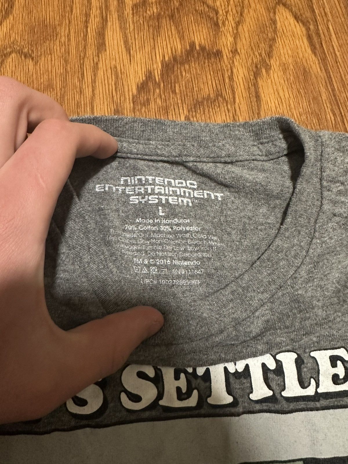 Nintendo × Vintage Nintendo Old School Tshirt Entertainment System Size US L / EU 52-54 / 3 - 4 Thumbnail