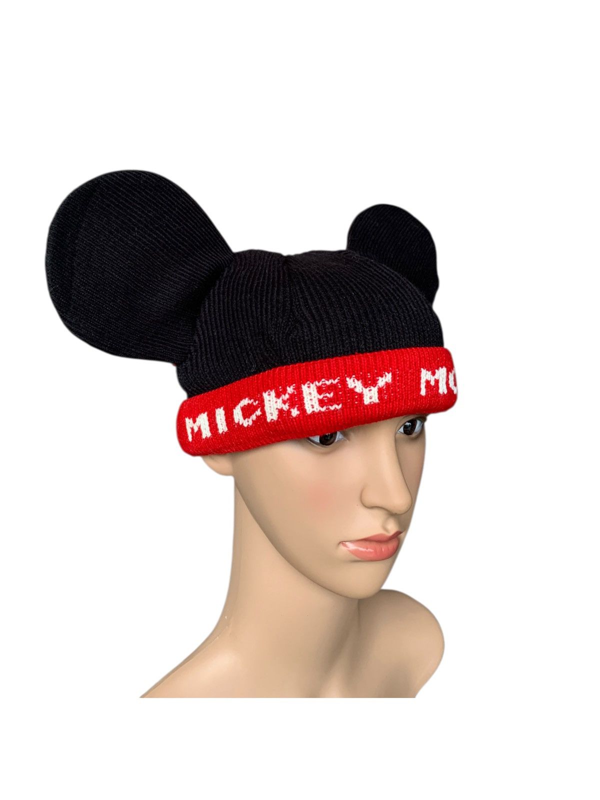Designer × Japanese Brand × Kapital Women's Cute Solid Knitted Hats By Mickey Mouse Size ONE SIZE - 9 Thumbnail