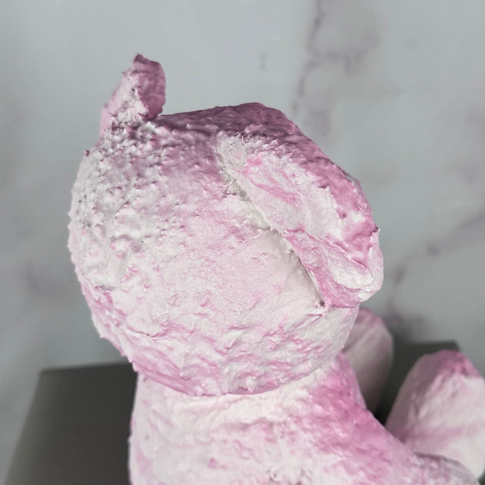 Daniel Arsham Pink Cracked Bear Figure Size ONE SIZE - 6 Thumbnail