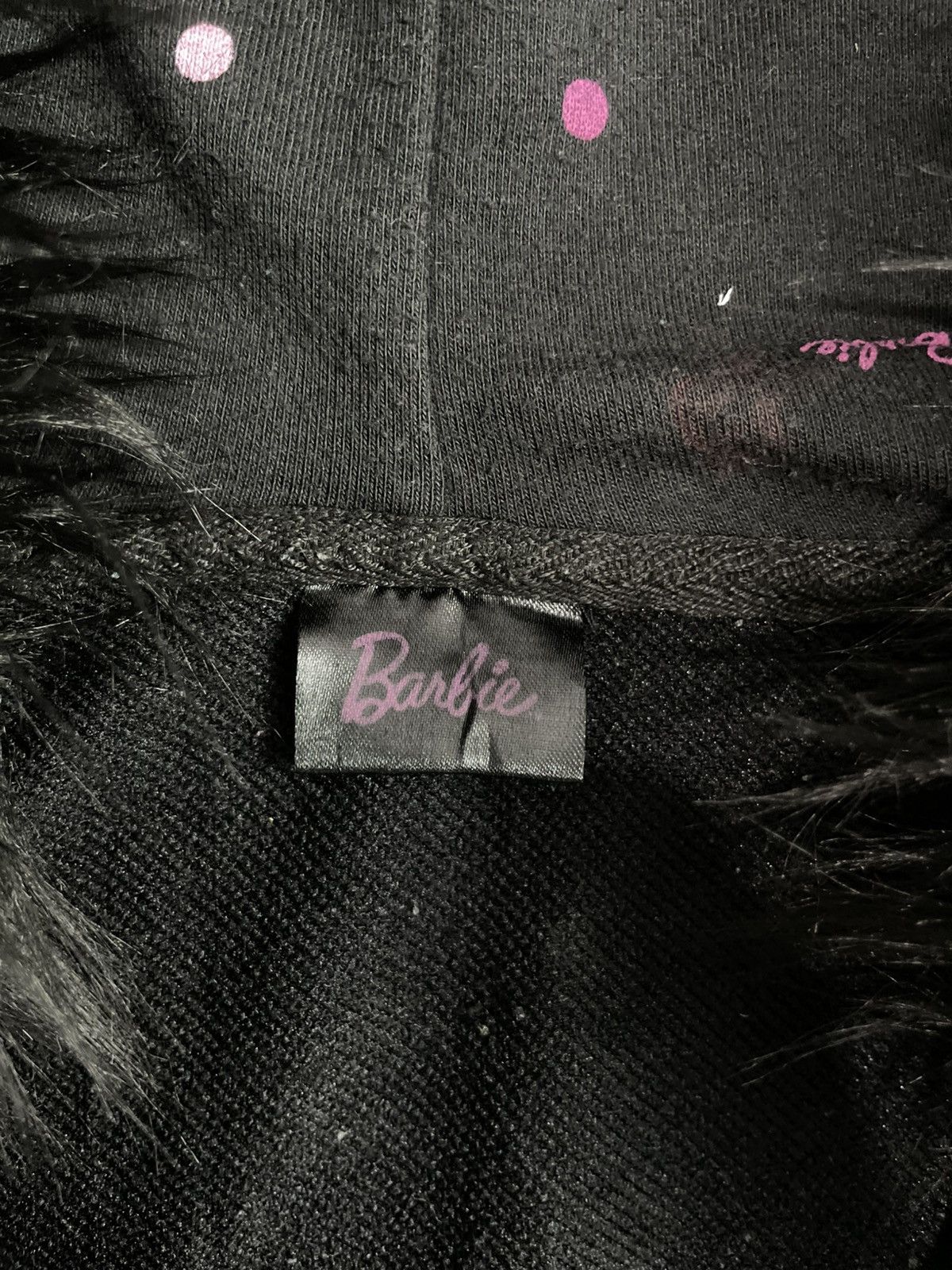 Japanese Brand Barbie Zip Fur Hoodie Size XL / US 12-14 / IT 48-50 - 3 Thumbnail