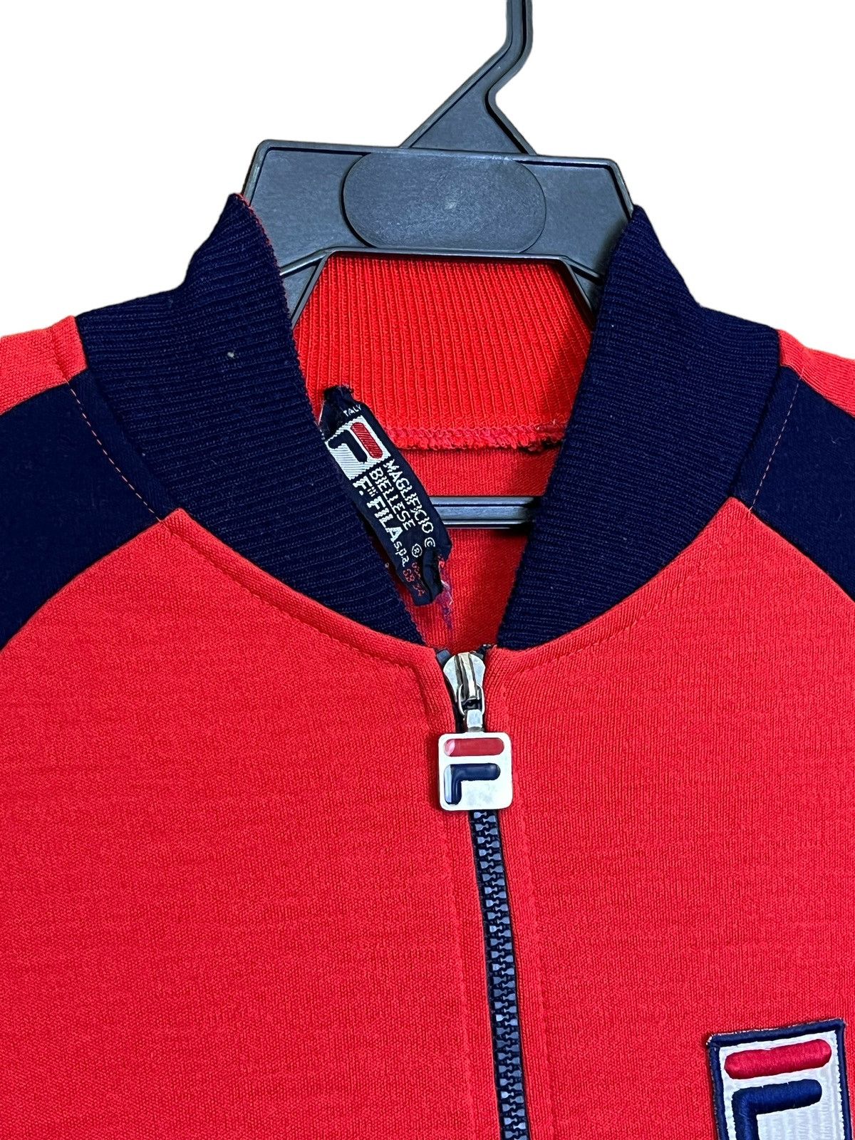 Fila RARE🔥VINTAGE 80s FILA ‘MAGLIFICIO BIELLESE’ TRACK TOP Size US S / EU 44-46 / 1 - 6 Thumbnail