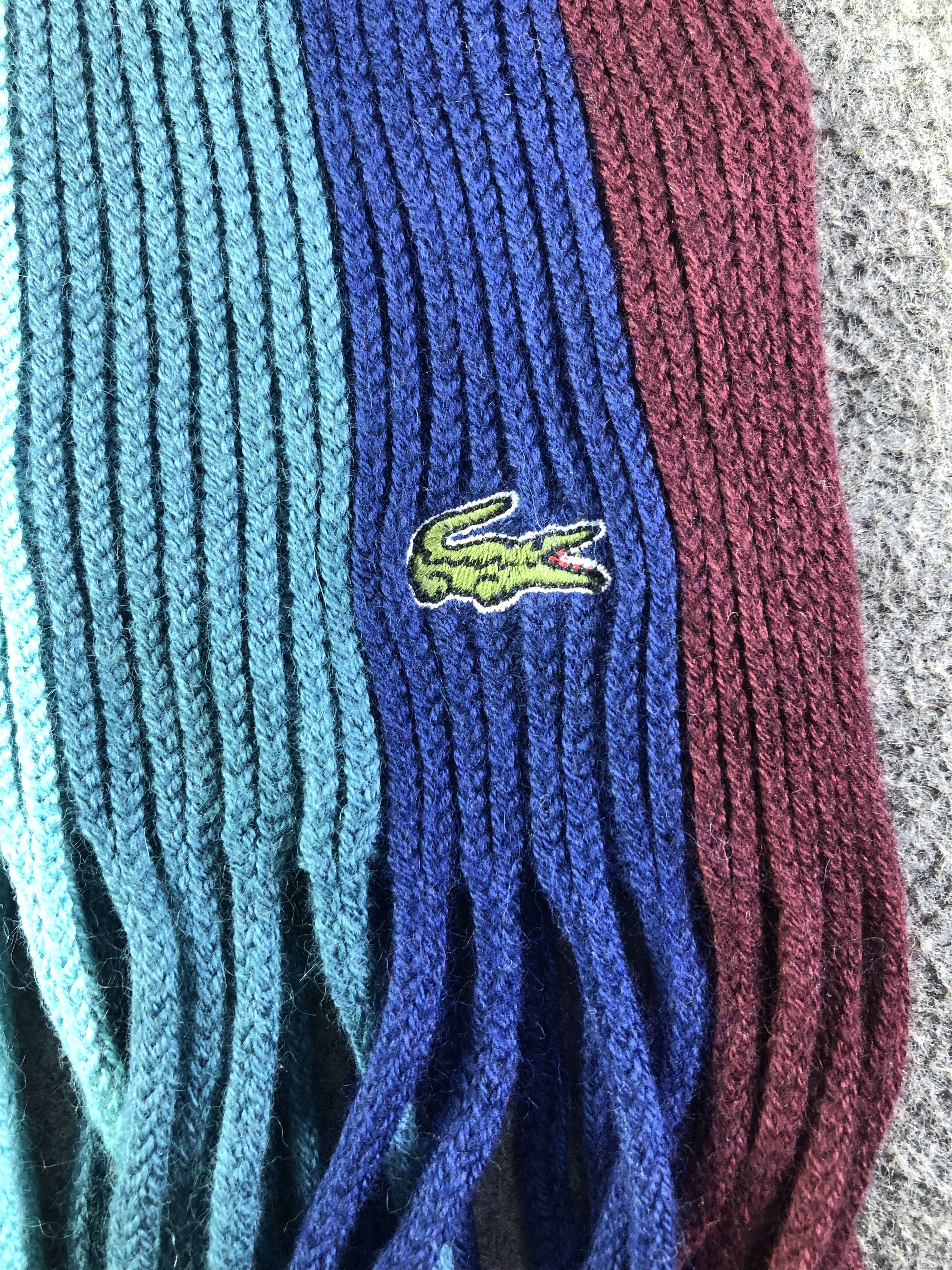 Lacoste La Coste Scarf / Muffler / Neckwear SS1401 Size ONE SIZE - 3 Thumbnail