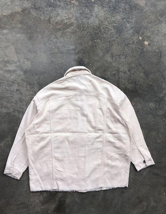 Zara white corduroy clearance jacket