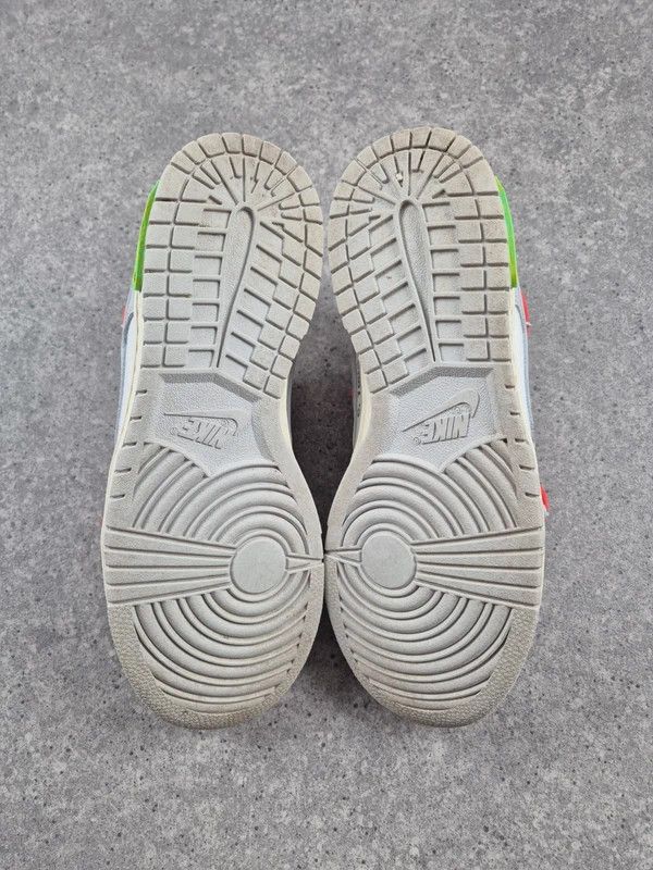 Nike Nike Dunk Low Men's Off-White Running Sneakers Shoes Size 41 Size US 8 / EU 41 - 4 Thumbnail