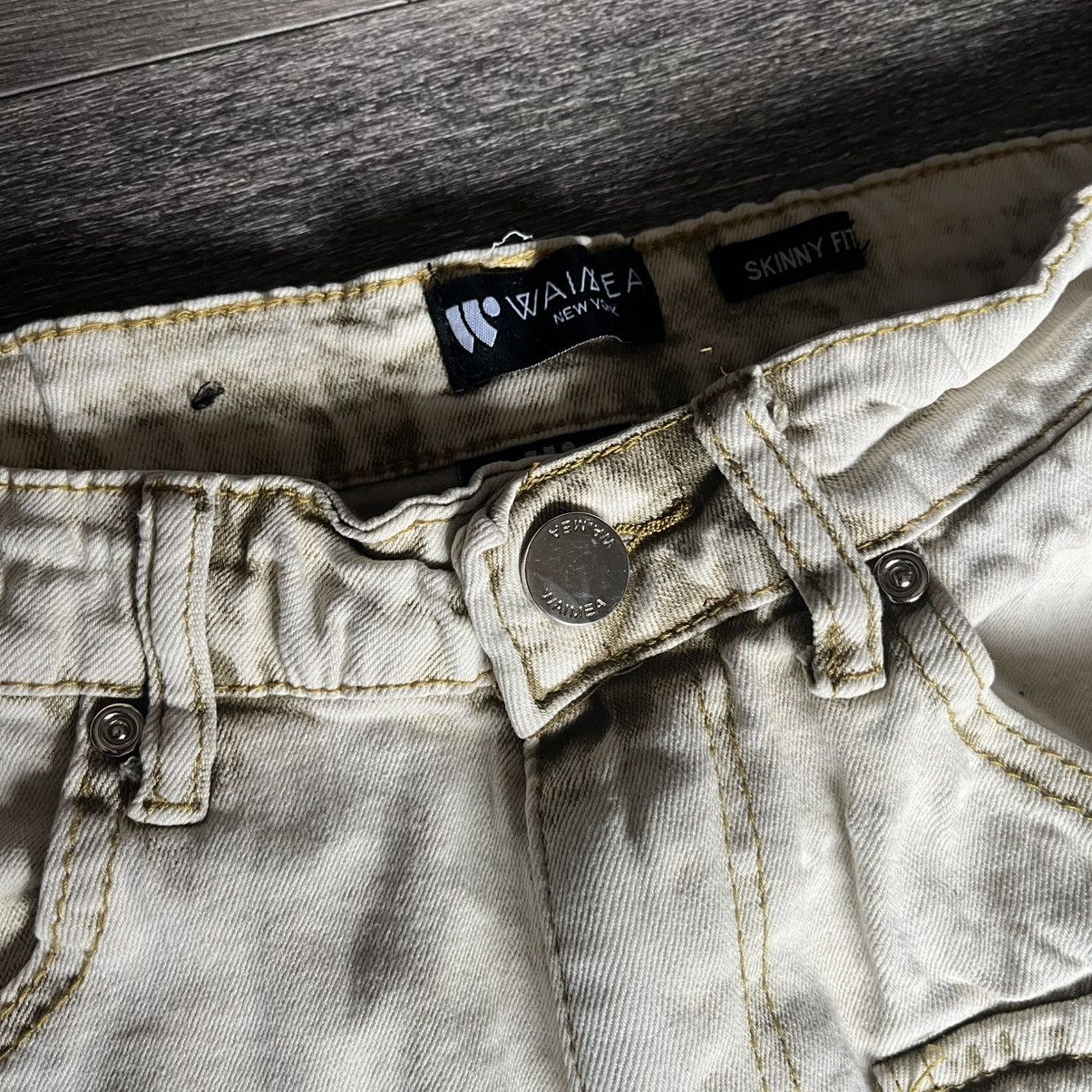 Waimea Waimea Cargo Khaki Washed Jeans Shorts Size 30 Skinny Fit Size US 30 / EU 46 - 7 Thumbnail