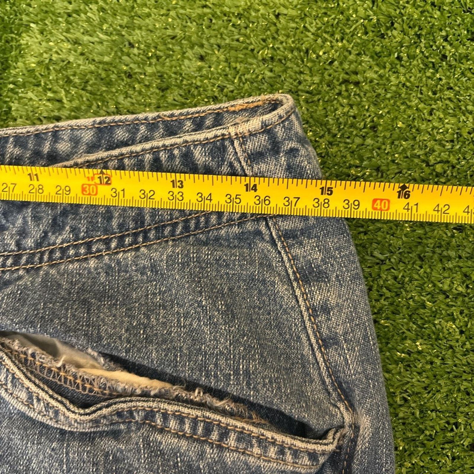 Other Women’s Retro Stephen Hardy Squeeze Denim Utility Jeans Size 29" - 8 Thumbnail