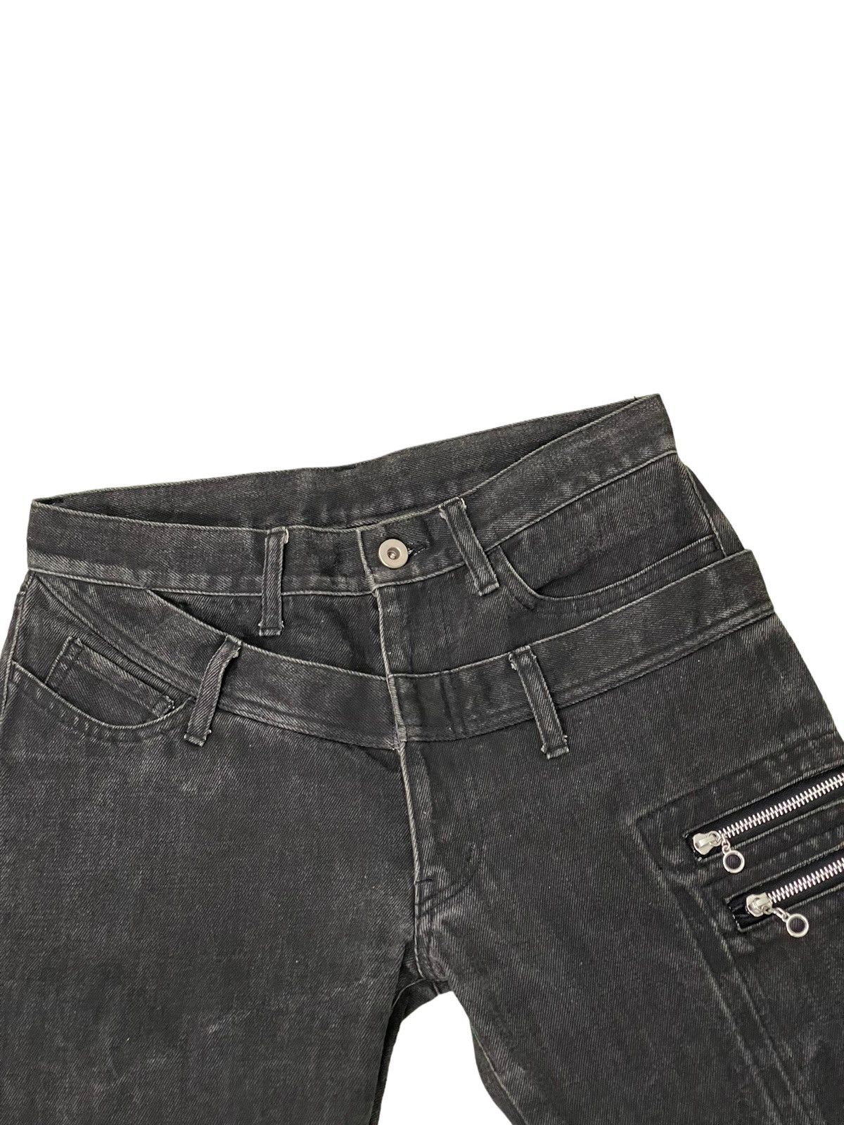 Japanese Brand Double Waist Jeans Edge Rupert Japan Denim Straight 6🟦9 Size US 30 / EU 46 - 9 Thumbnail