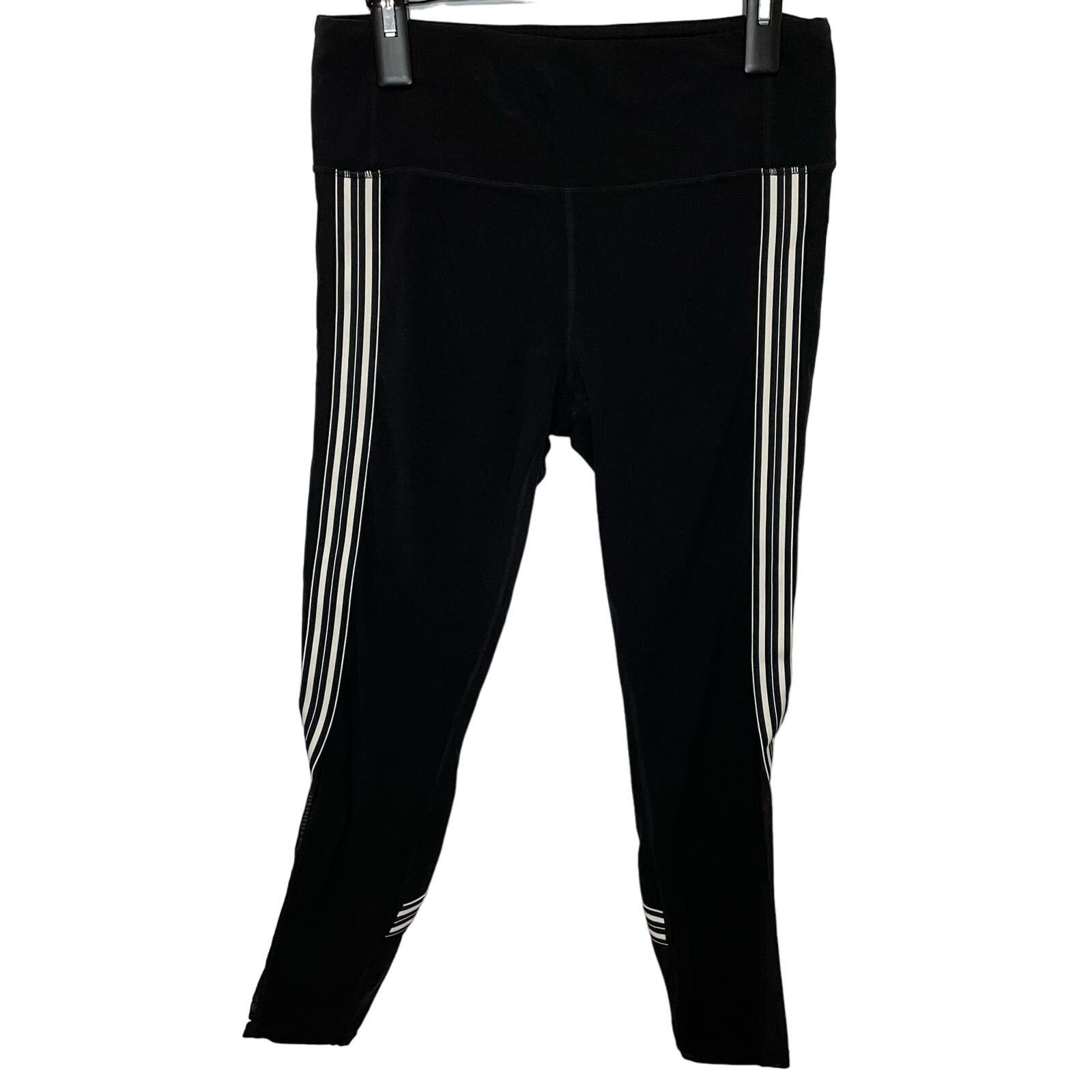 Athleta Athleta Side Stripe Salutation Tight LT Womens Tall 7/8 Mesh Size 31" - 1 Thumbnail