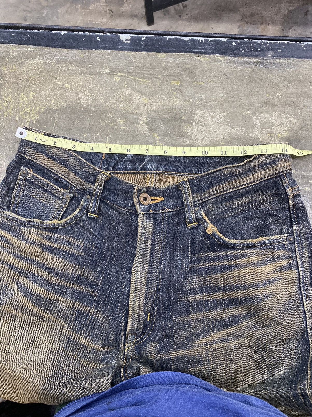 Edwin × If Six Was Nine vintage edwin selvedge 505z mudwash jeans pant Size US 29 - 14 Thumbnail