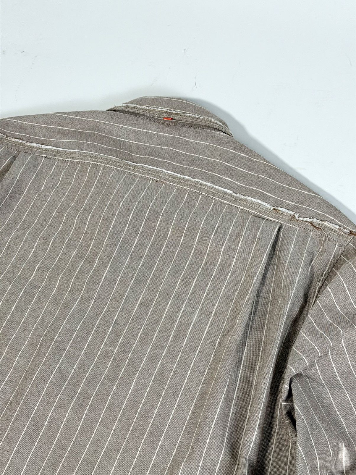 Hugo Boss Hugo Boss Orange Label Raw Hem Button Up Size US L / EU 52-54 / 3 - 3 Thumbnail
