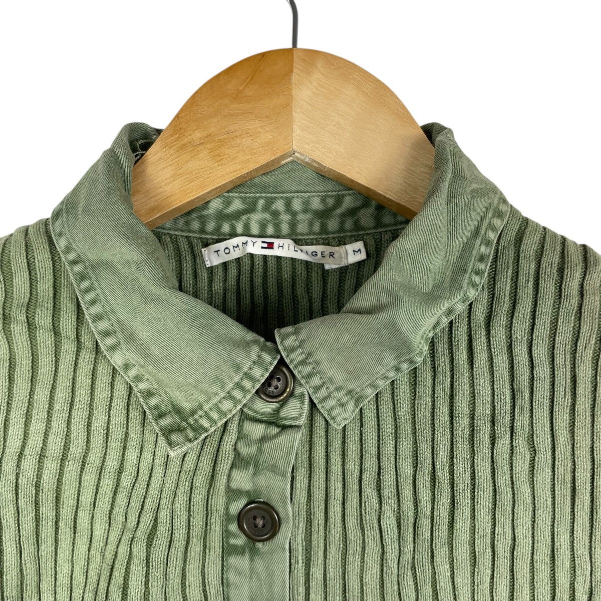 Tommy Hilfiger Vintage Tommy Hilfiger Short Sleeve Polo Knitwear Size US XL / EU 56 / 4 - 4 Thumbnail