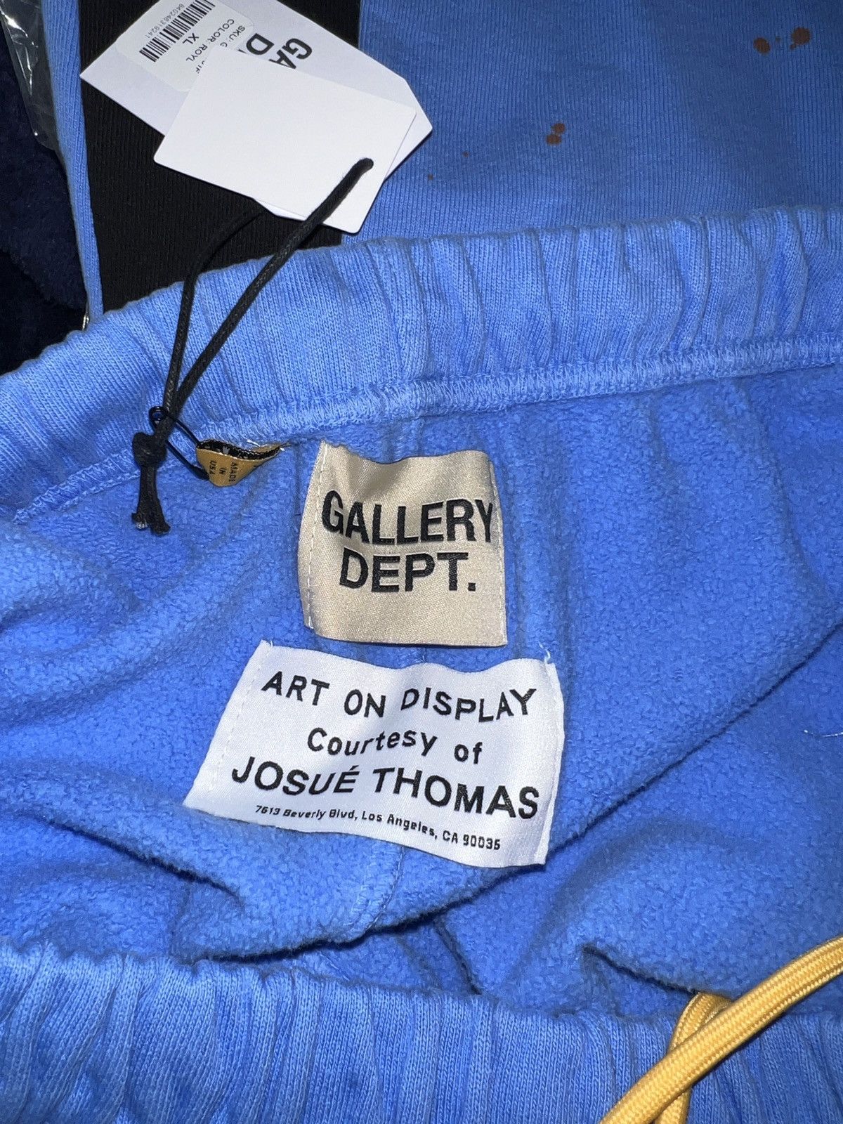 Gallery Dept. Flare paint splatter sweatpants XL Size US 36 / EU 52 - 4 Thumbnail