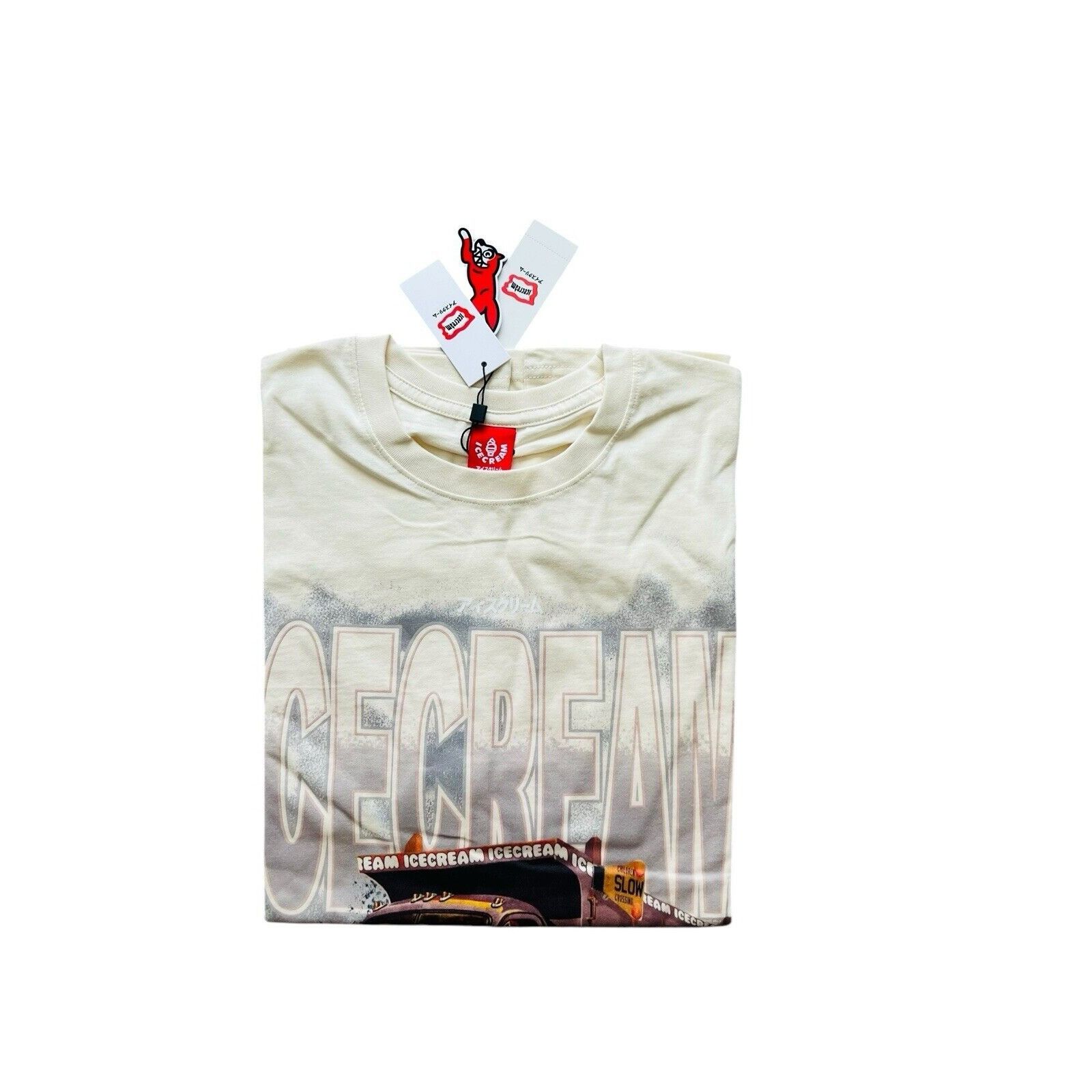 Icecream ICECREAM x Billionaire Boys Club Logo Cotton T-Shirt Size XL Size US XL / EU 56 / 4 - 7 Thumbnail