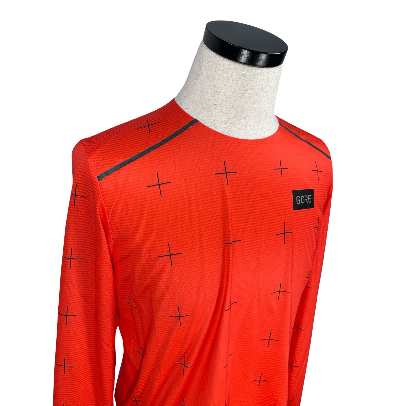 Other Gore Wear Contest Long Sleeve T-Shirt Men Large Fireball Red Size US L / EU 52-54 / 3 - 2 Thumbnail