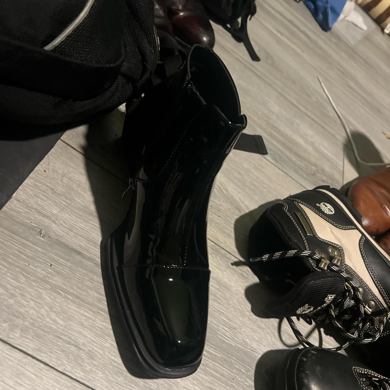 Eytys Black patent leather boots Size US 9 / EU 42 - 4 Thumbnail