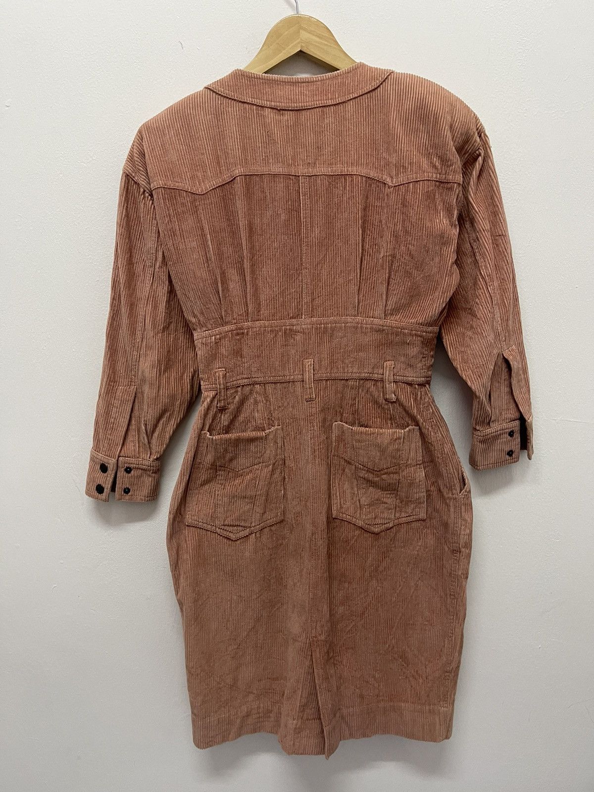 Fendi Vintage FENDI Dress Corduroy Made in Italy Size S / US 4 / IT 40 - 2 Thumbnail