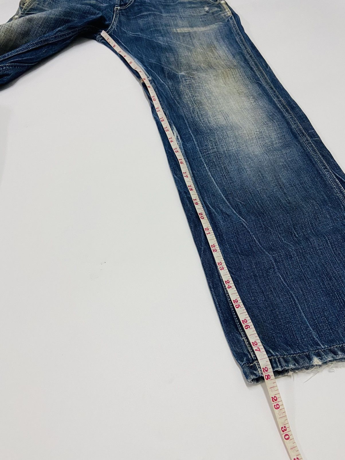 Diesel Diesel PHEYO 008SS Cinch Back Buckle Denim Jeans Men's Size US 29 - 15 Thumbnail