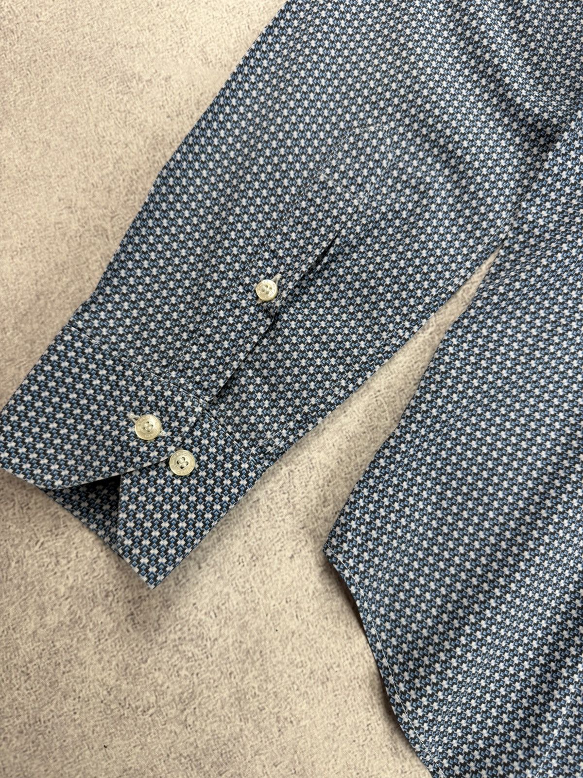 Etro Etro Men’s Long Sleeve Shirt Blue Size 39 Size US M / EU 48-50 / 2 - 10 Thumbnail