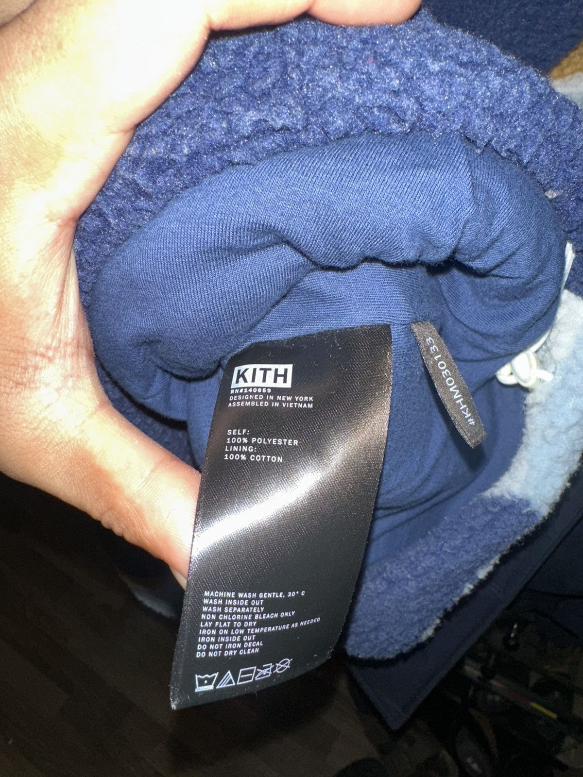 Kith Kith Lakeside Claremont Sherpa Quarter Zip 'Summit' Size US M / EU 48-50 / 2 - 10 Thumbnail