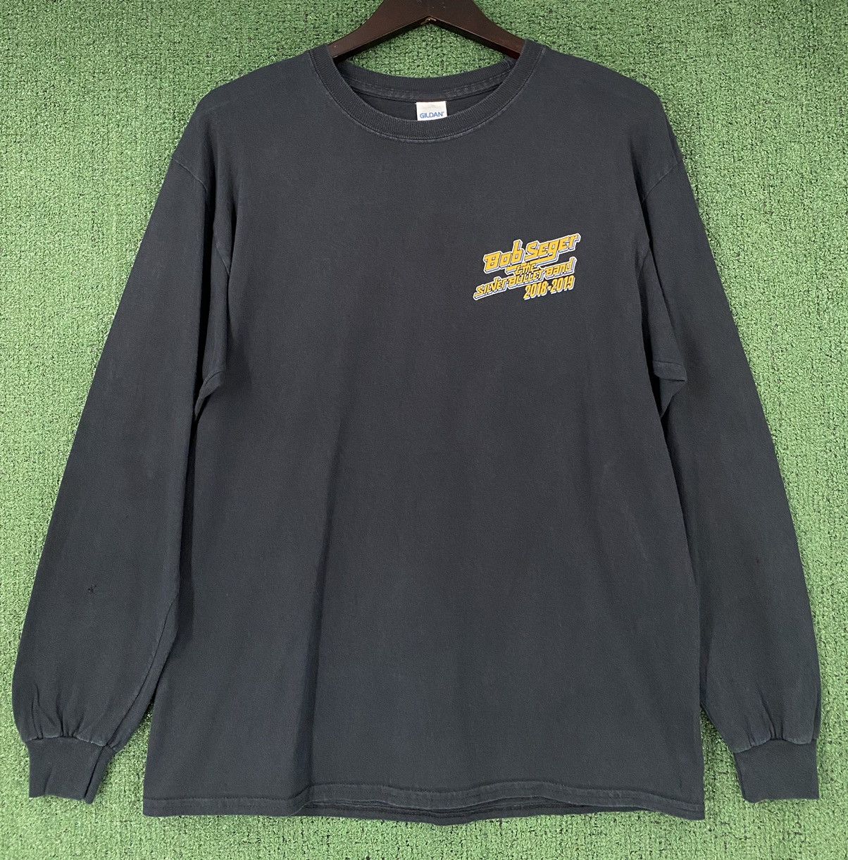 Gildan Bob Seger & The Silver Bullet Band Eagle Final Tour T-shirt Size US M / EU 48-50 / 2 - 3 Thumbnail
