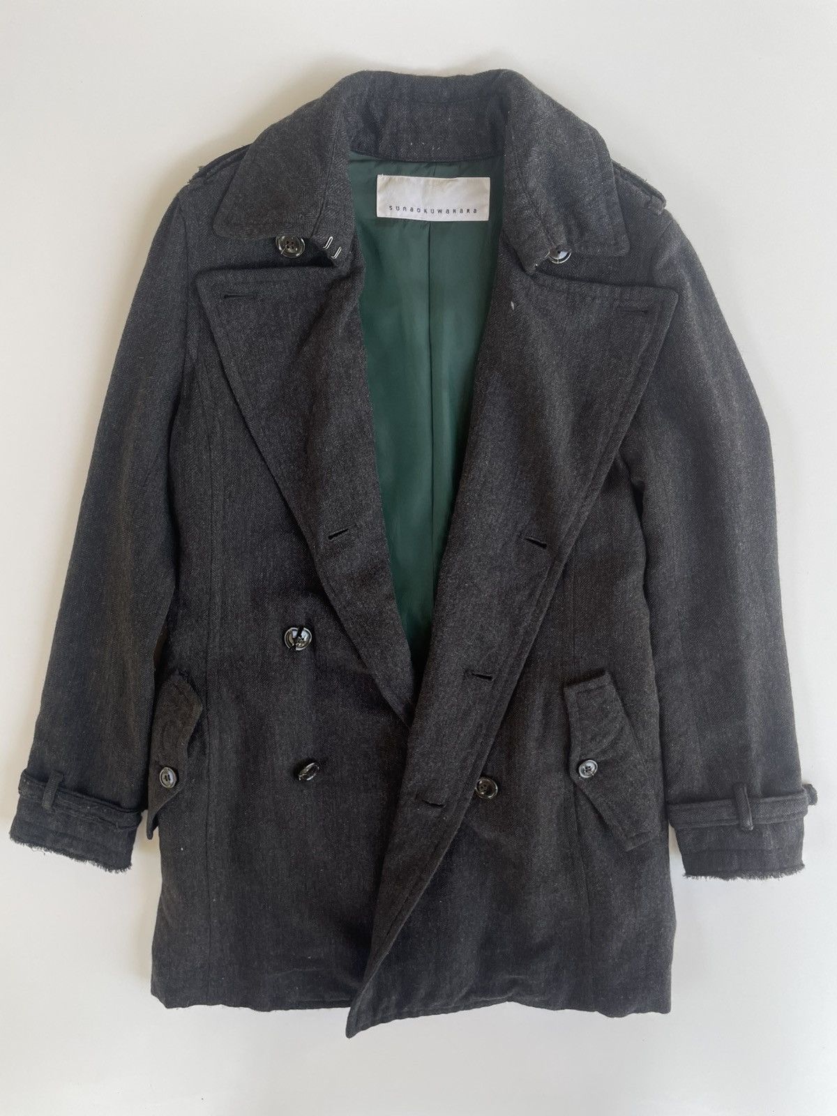 Other Vintage Sunaokuwahara By Issey Miyake Double Breasted Wool Size US M / EU 48-50 / 2 - 4 Thumbnail