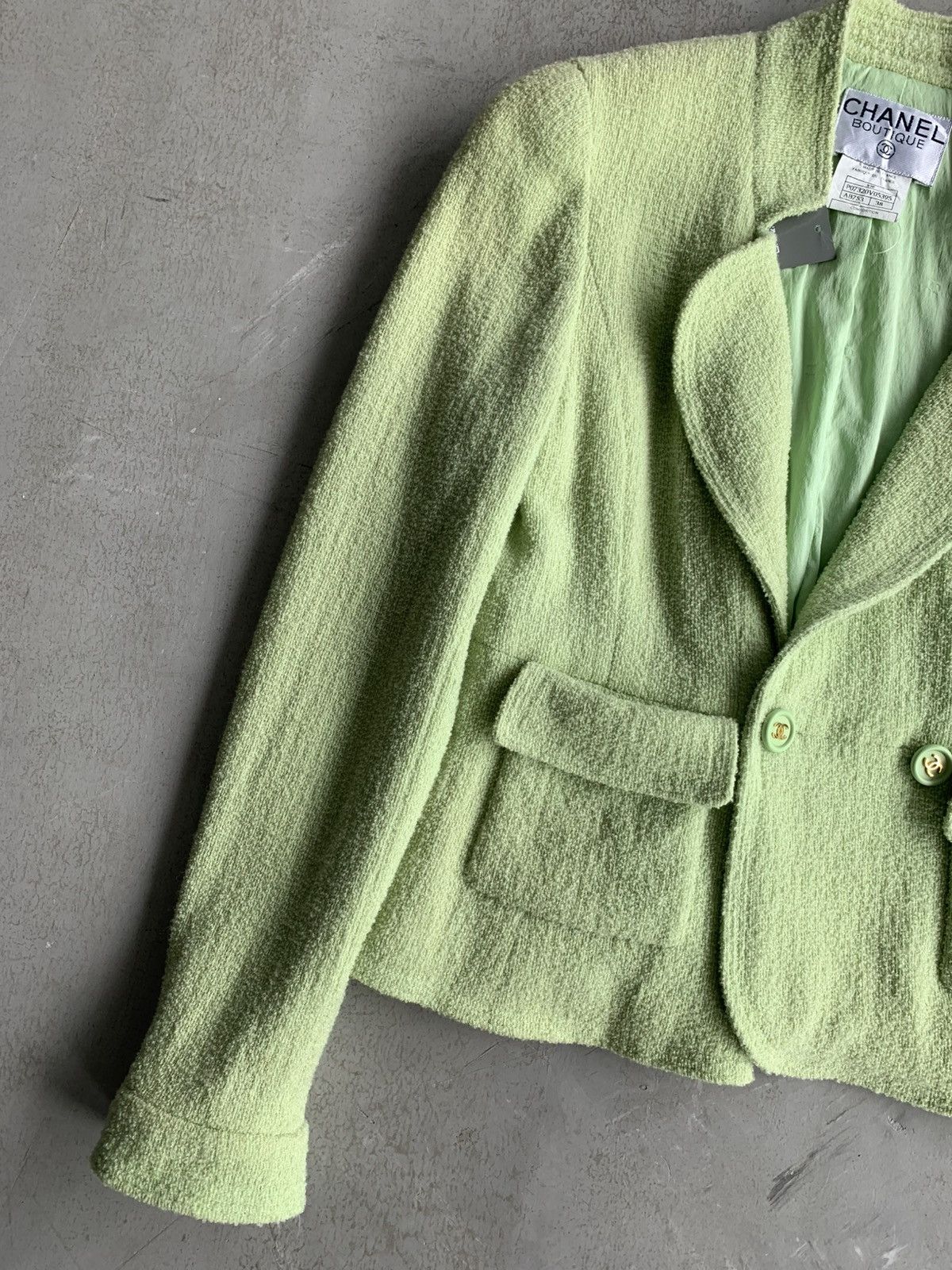 Chanel S/S 1997 - Chanel Tweed Blazer Size S / US 4 / IT 40 - 4 Thumbnail