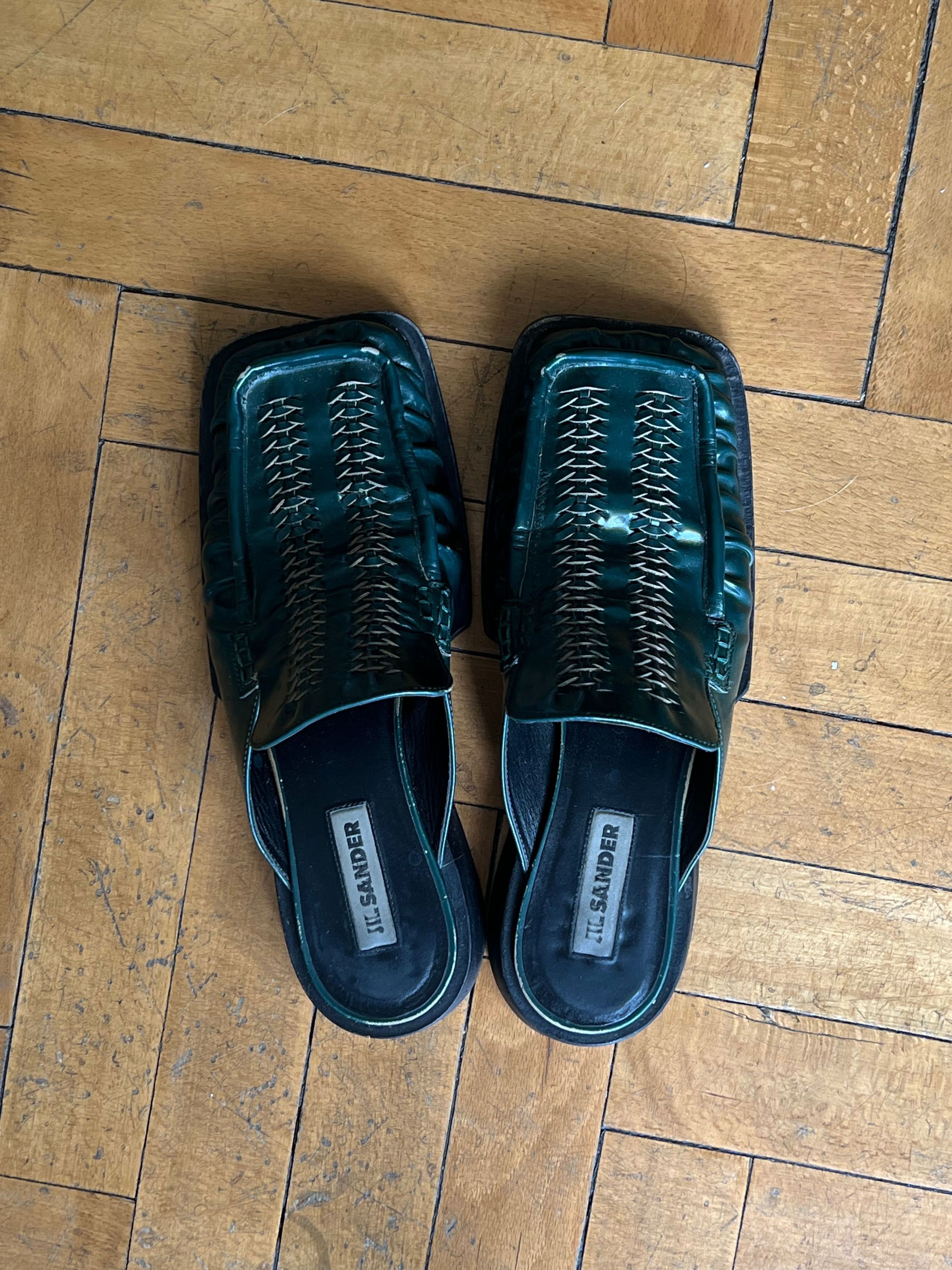 Jil Sander Jil Sander Leather Mules Size US 7.5 / IT 37.5 - 3 Thumbnail