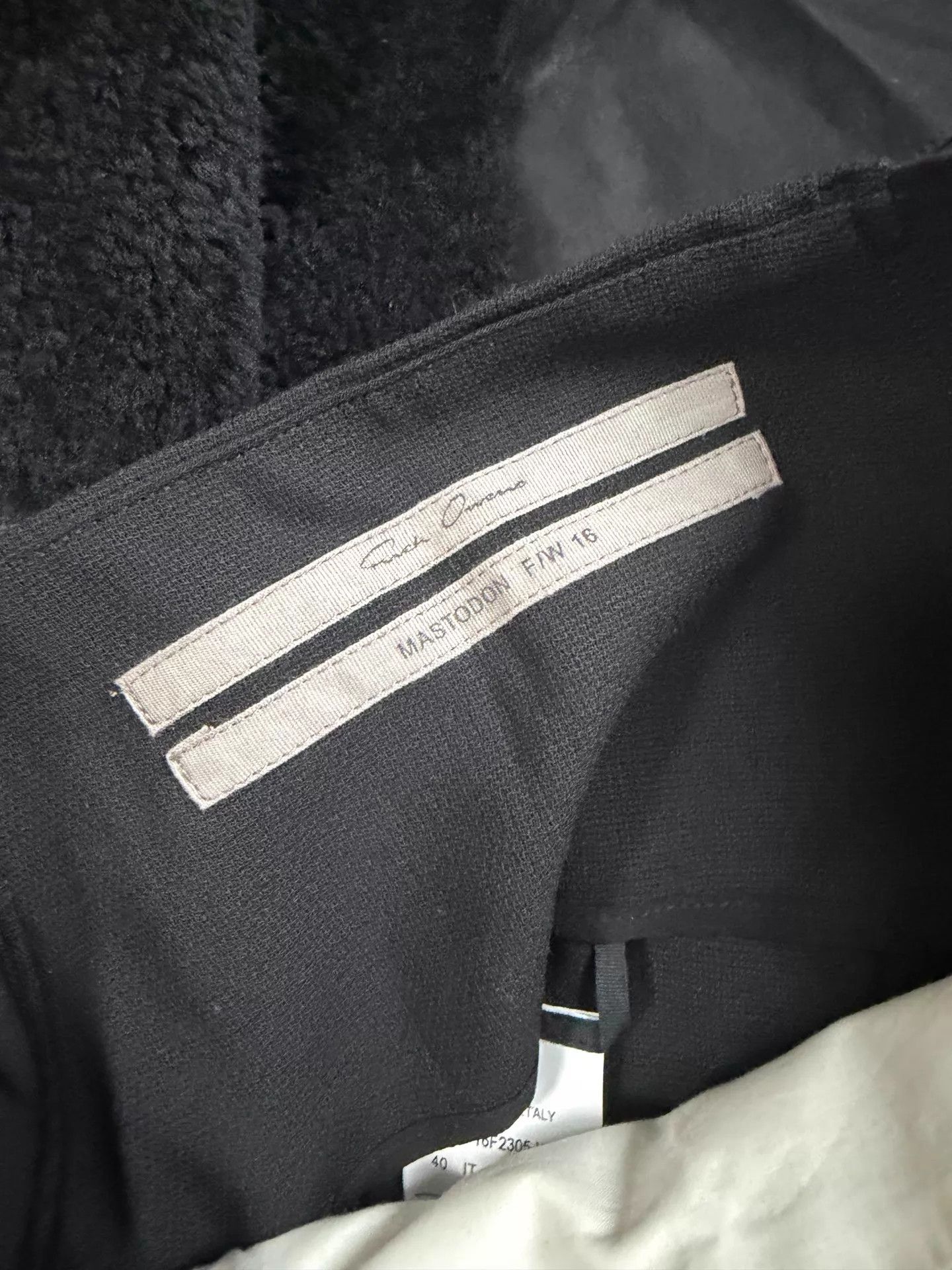 Rick Owens Rick Owens Wool Dropped Crotch Pants 36 NWOT Size 27" / US 4 / IT 40 - 3 Thumbnail