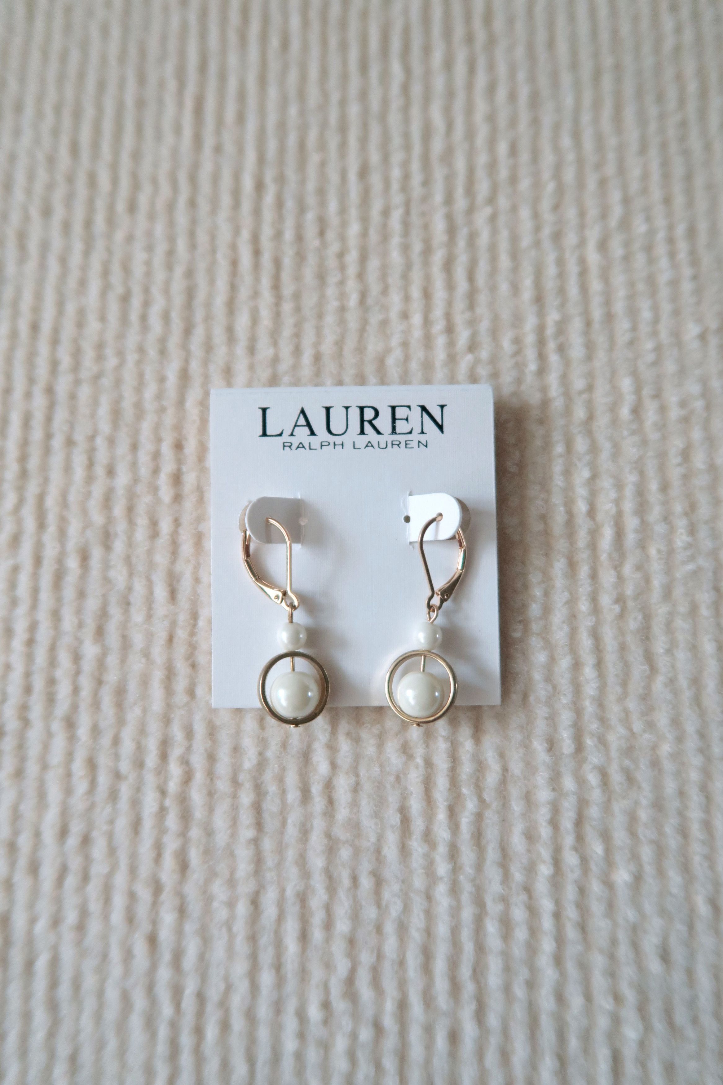 Ralph Lauren Ralph Lauren Drop Pearls Earrings Size ONE SIZE - 1 Thumbnail
