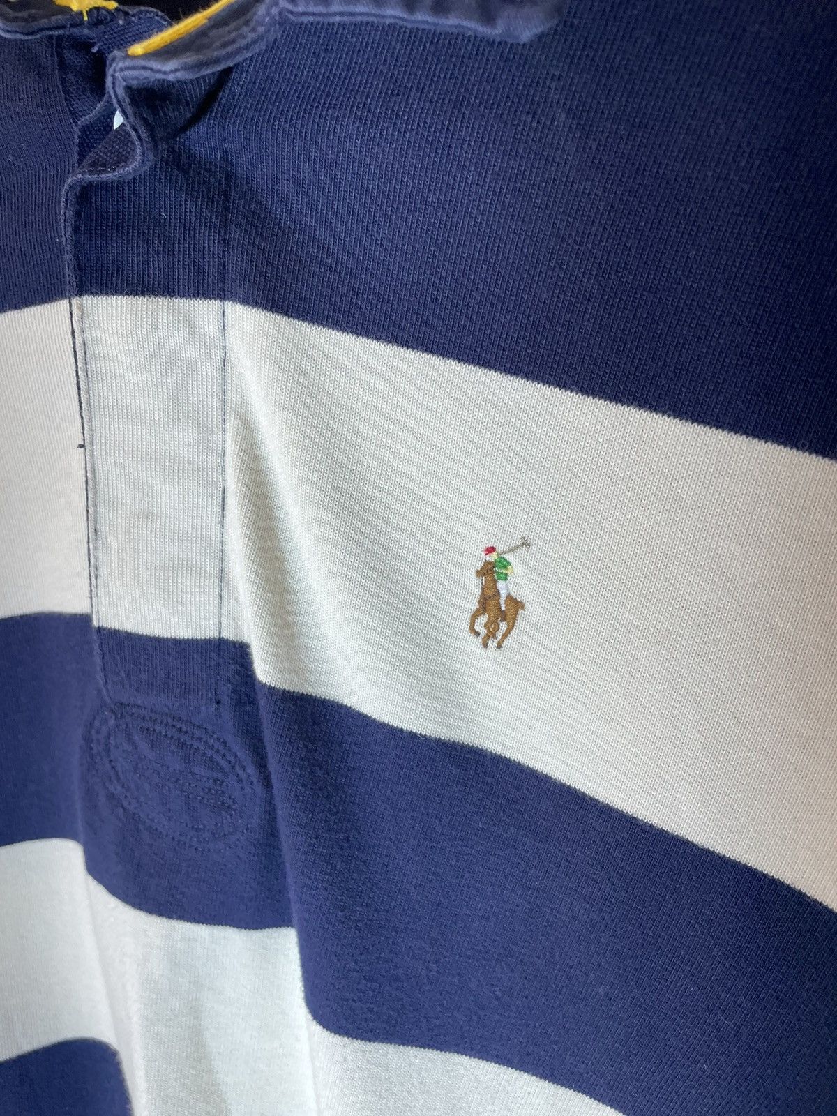 Polo Ralph Lauren × Vintage Polo Ralph Lauren vintage rugby jersey 90s Size US M / EU 48-50 / 2 - 5 Thumbnail
