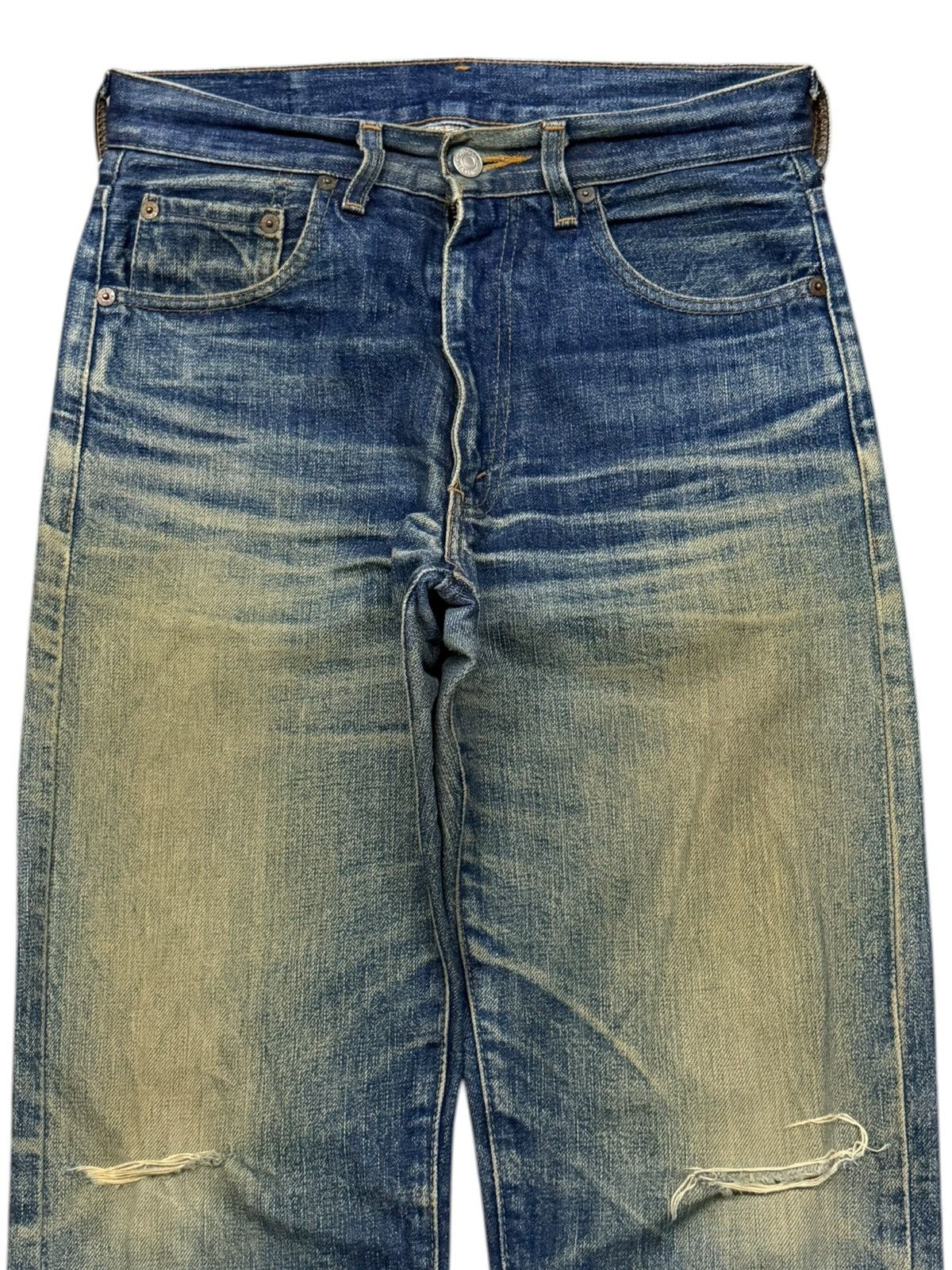Levi's Vintage Clothing Vintage 90s Levi’s 502 XX Big E Selvedge Denim Japan | W28 Size US 28 / EU 44 - 4 Thumbnail