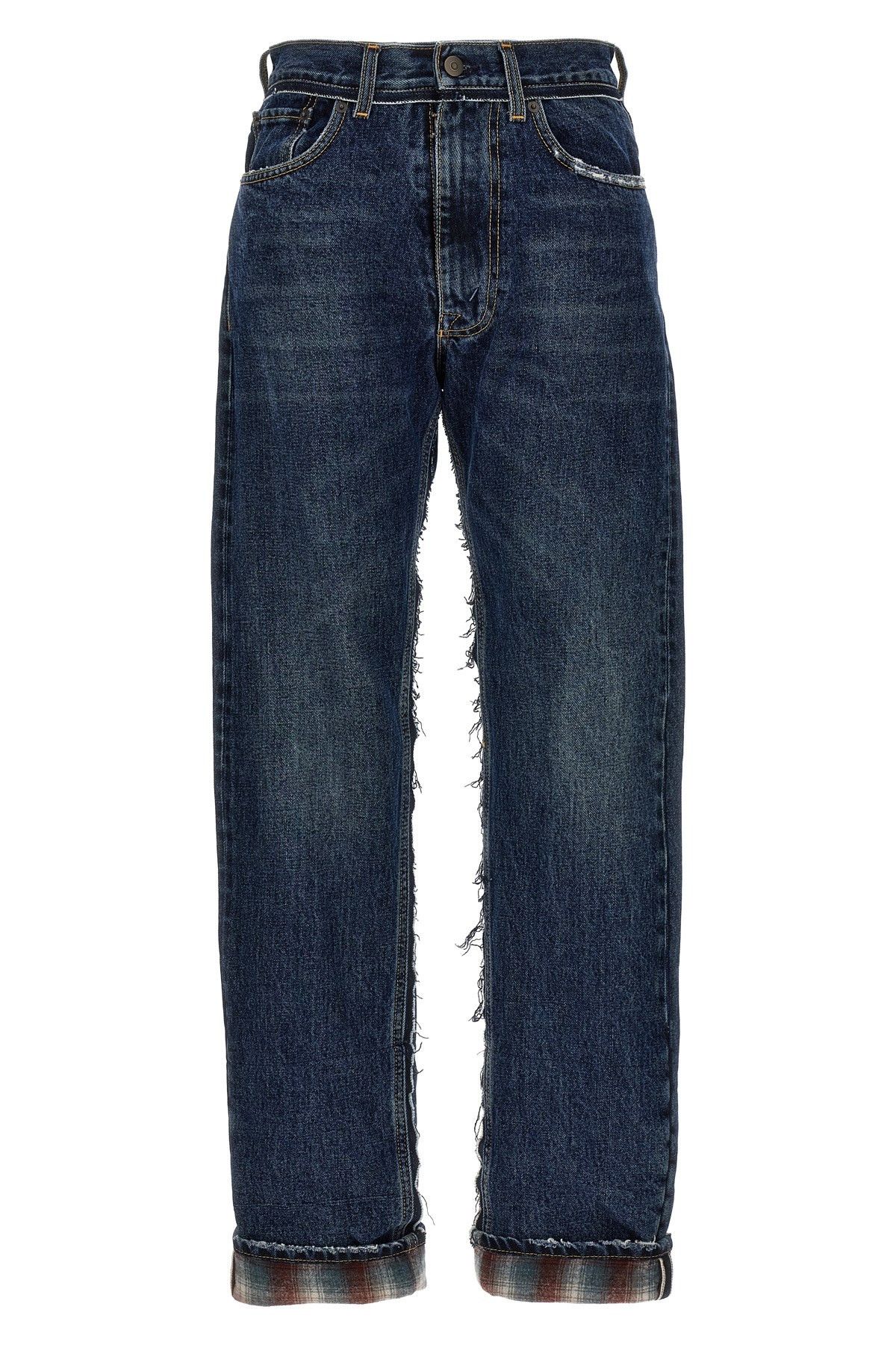 image of Maison Margiela 'pendleton' Jeans in Blue, Women's (Size 26)